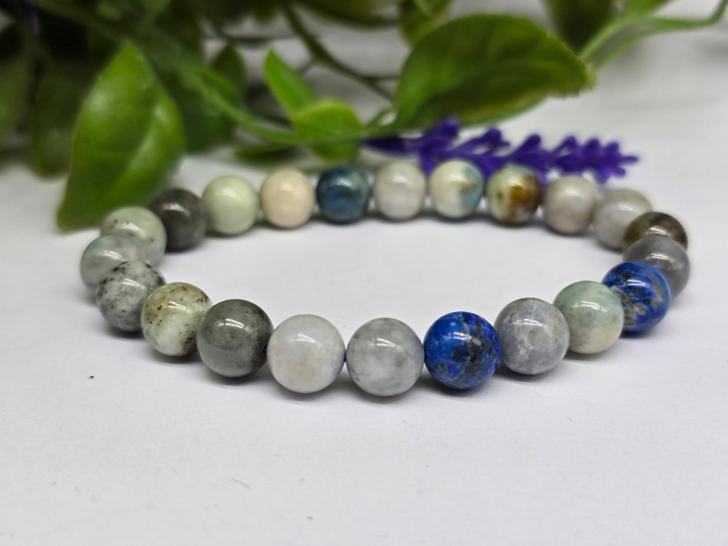 Hackmanite 8mm Beads Bracelet Crystal Wellness