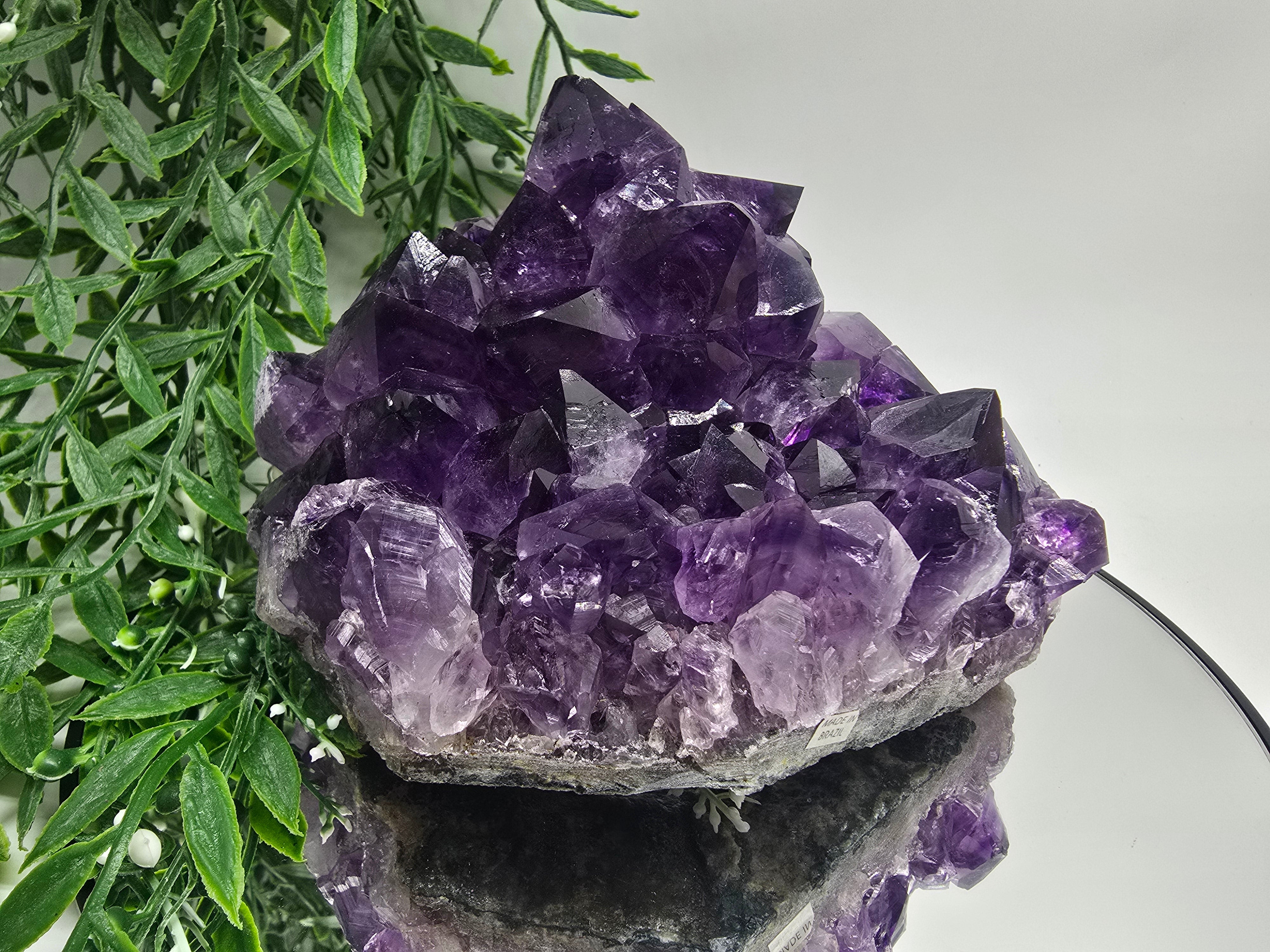 High-Grade Amethyst Crystal – Premium 15x13x10cm, 1.4kg Collector’s Specimen Crystal Wellness