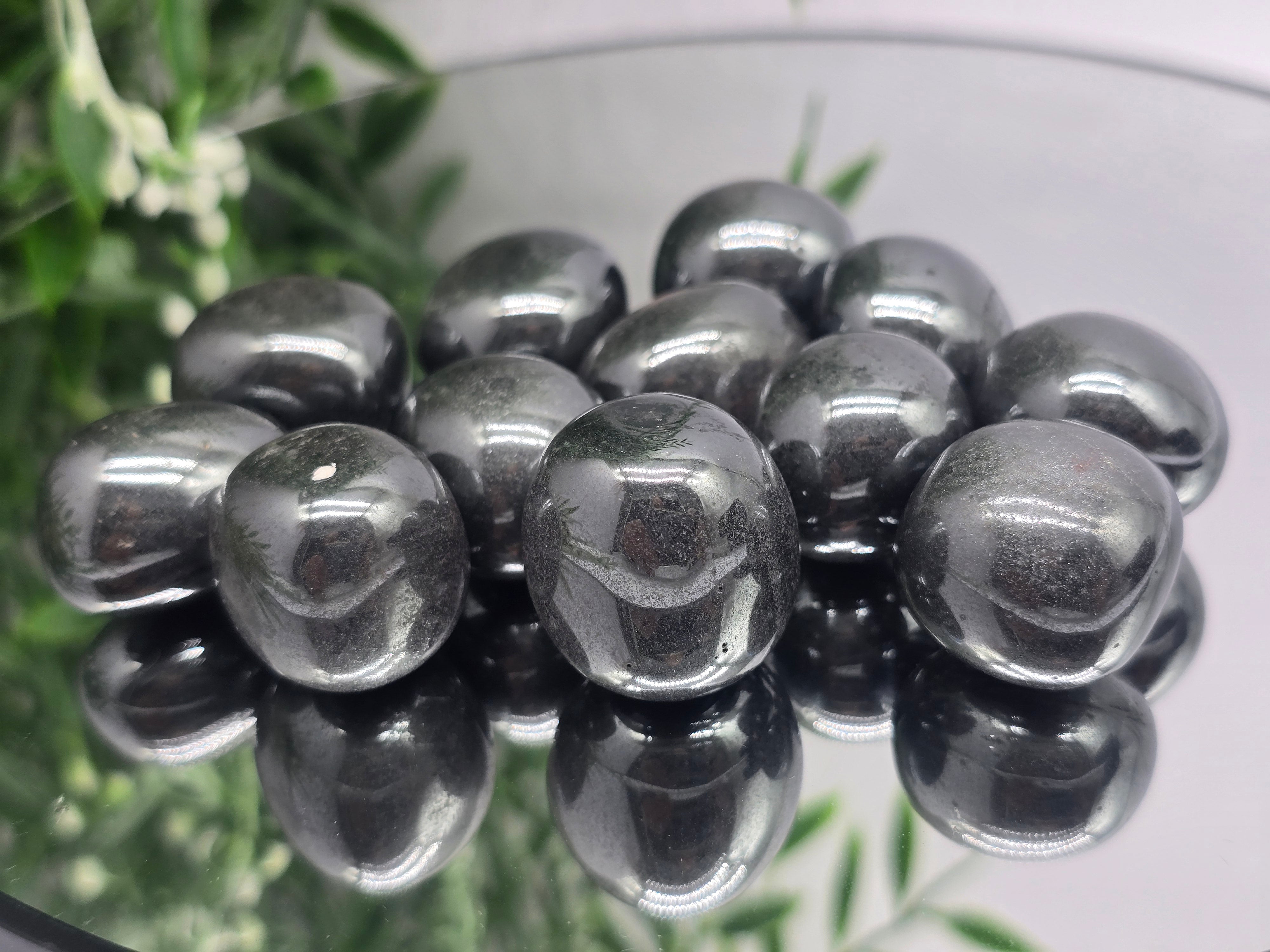 Hematite Tumbled Stone Crystal Wellness