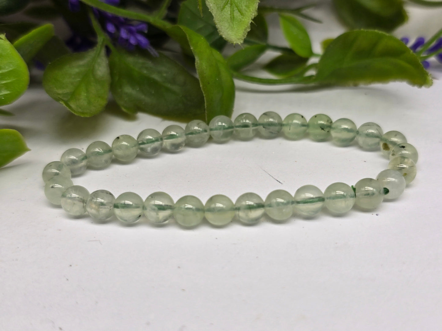 Prehnite Bracelet Crystal Wellness