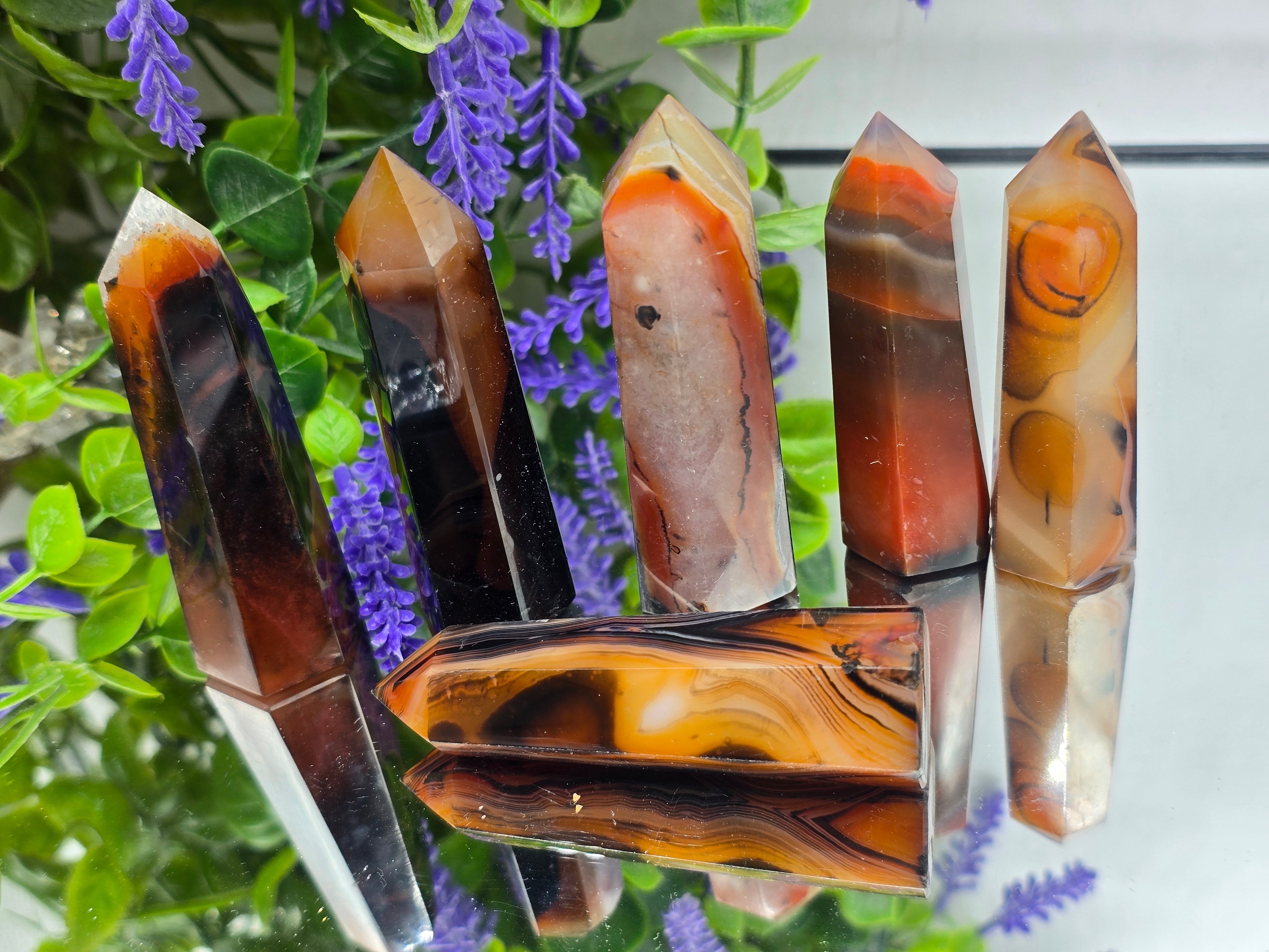 Sardonyx Point Crystal Wellness