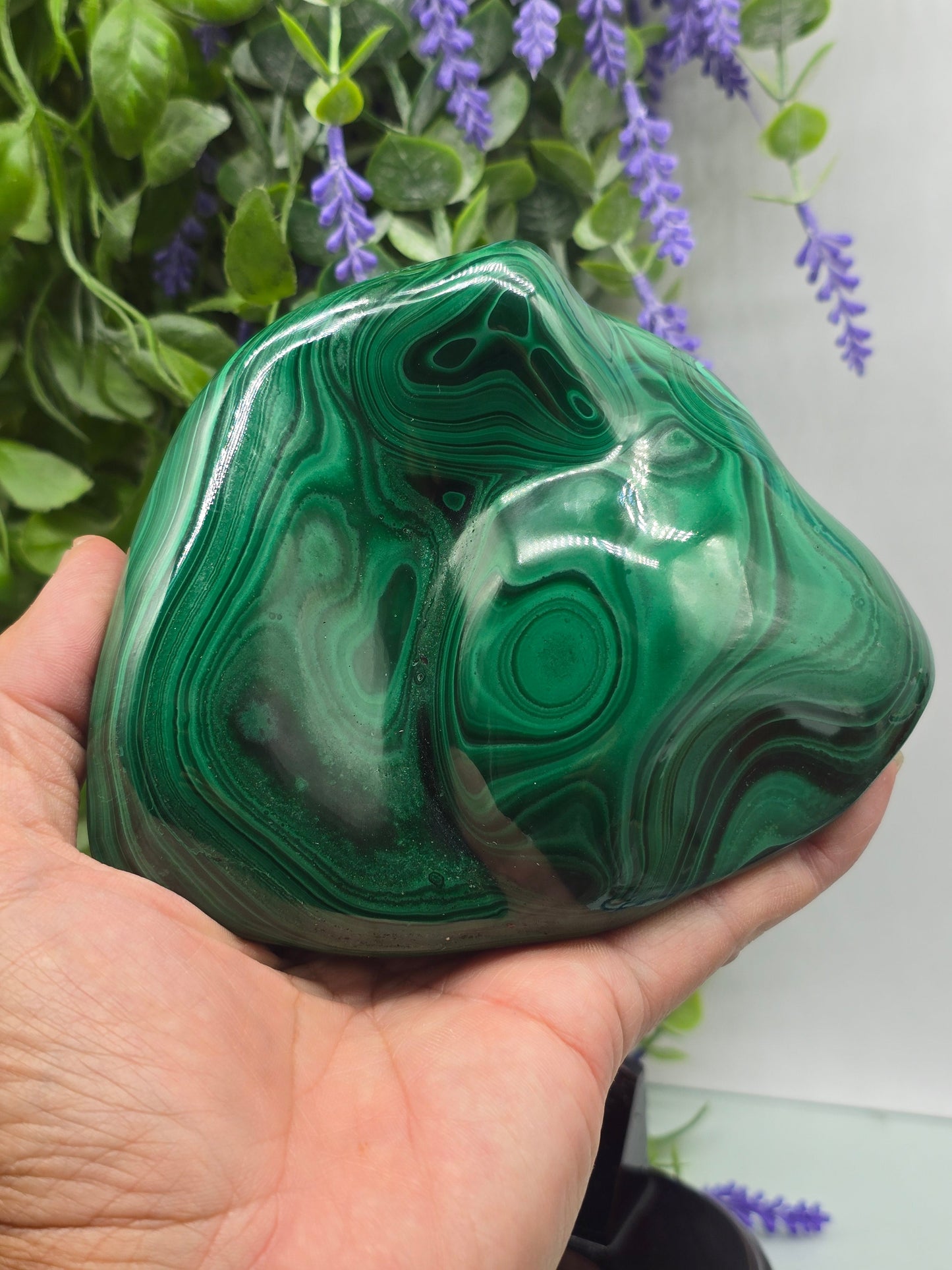Fibrous Malachite High Grade 34 Grams Crystal Wellness
