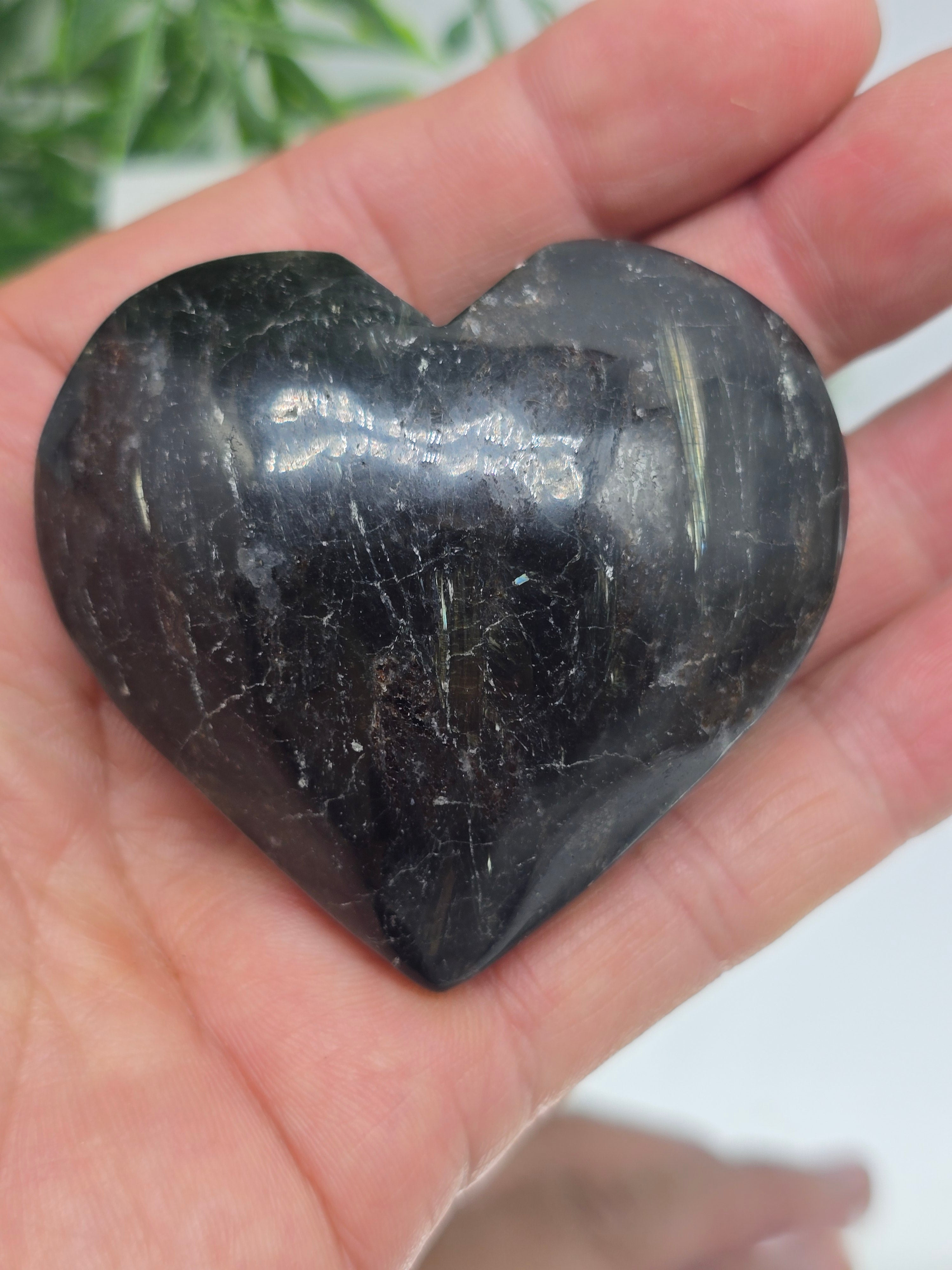 Astrophyllite Heart – Stone of Inner Illumination • Truth • Higher Guidance Crystal Wellness
