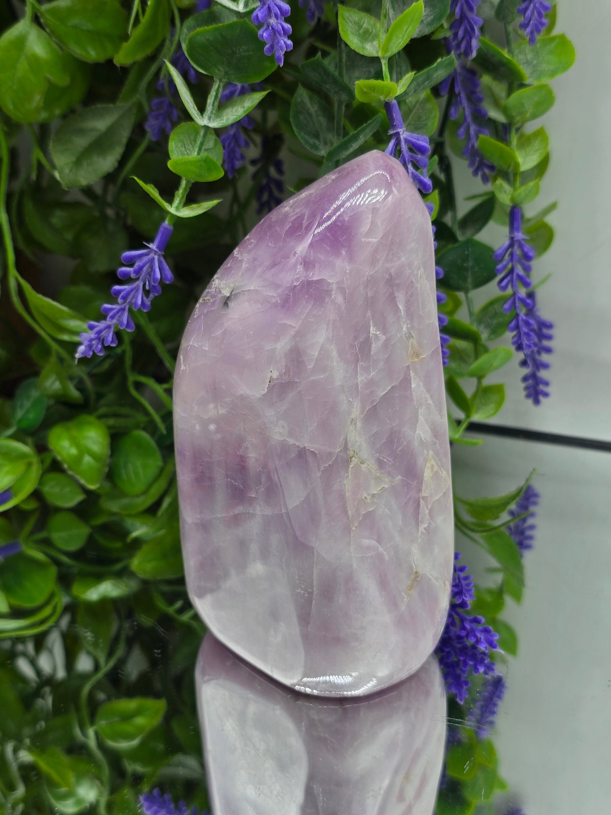 Kunzite Freeform – Stone of Divine Love, Calm & Emotional Healing Crystal Wellness