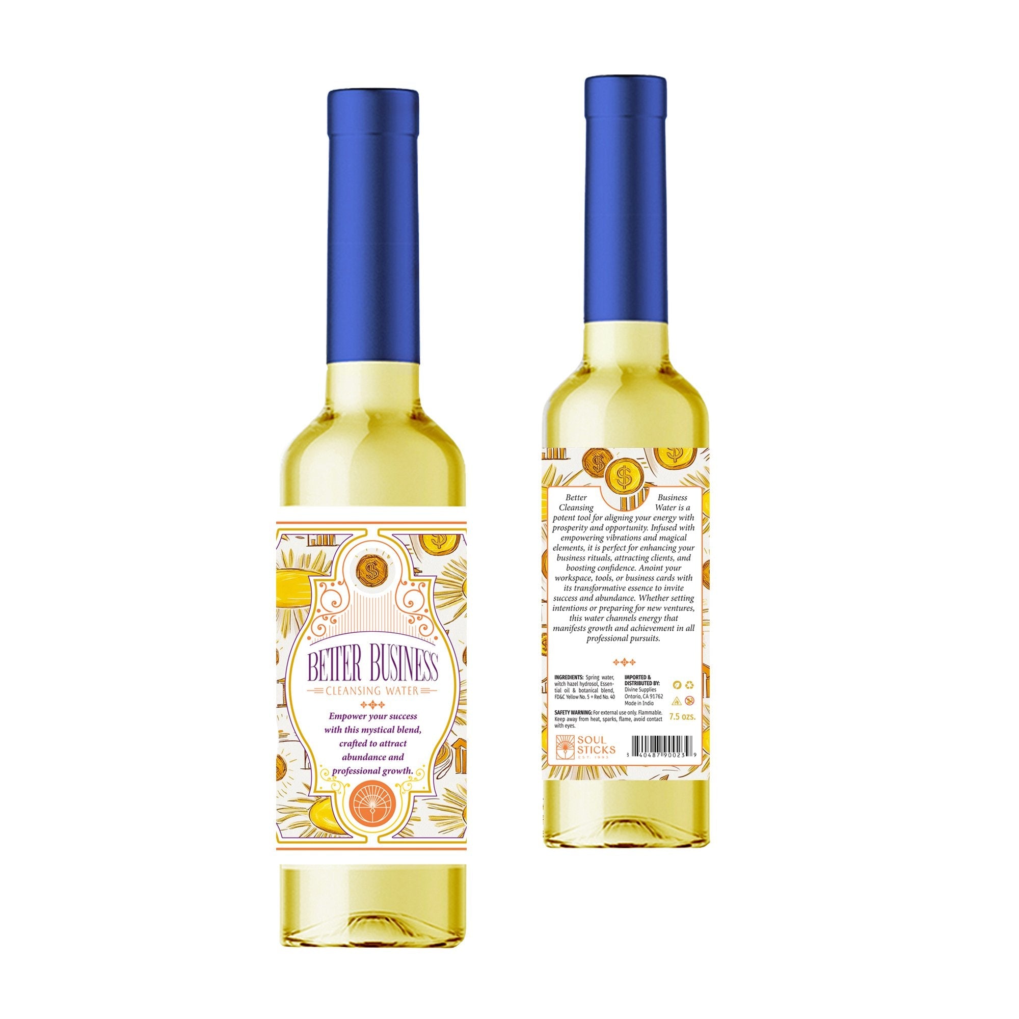 Better Business Cleansing Water 200ml Soul Sticks Crystal Wellness