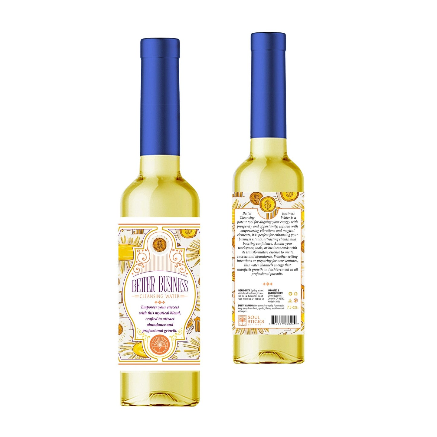 Better Business Cleansing Water 200ml Soul Sticks Crystal Wellness