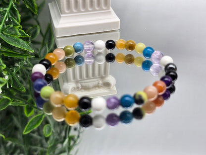 108 Mala Beads Set with Bracelet (Stone of Alignment & Wholeness) Crystal Wellness