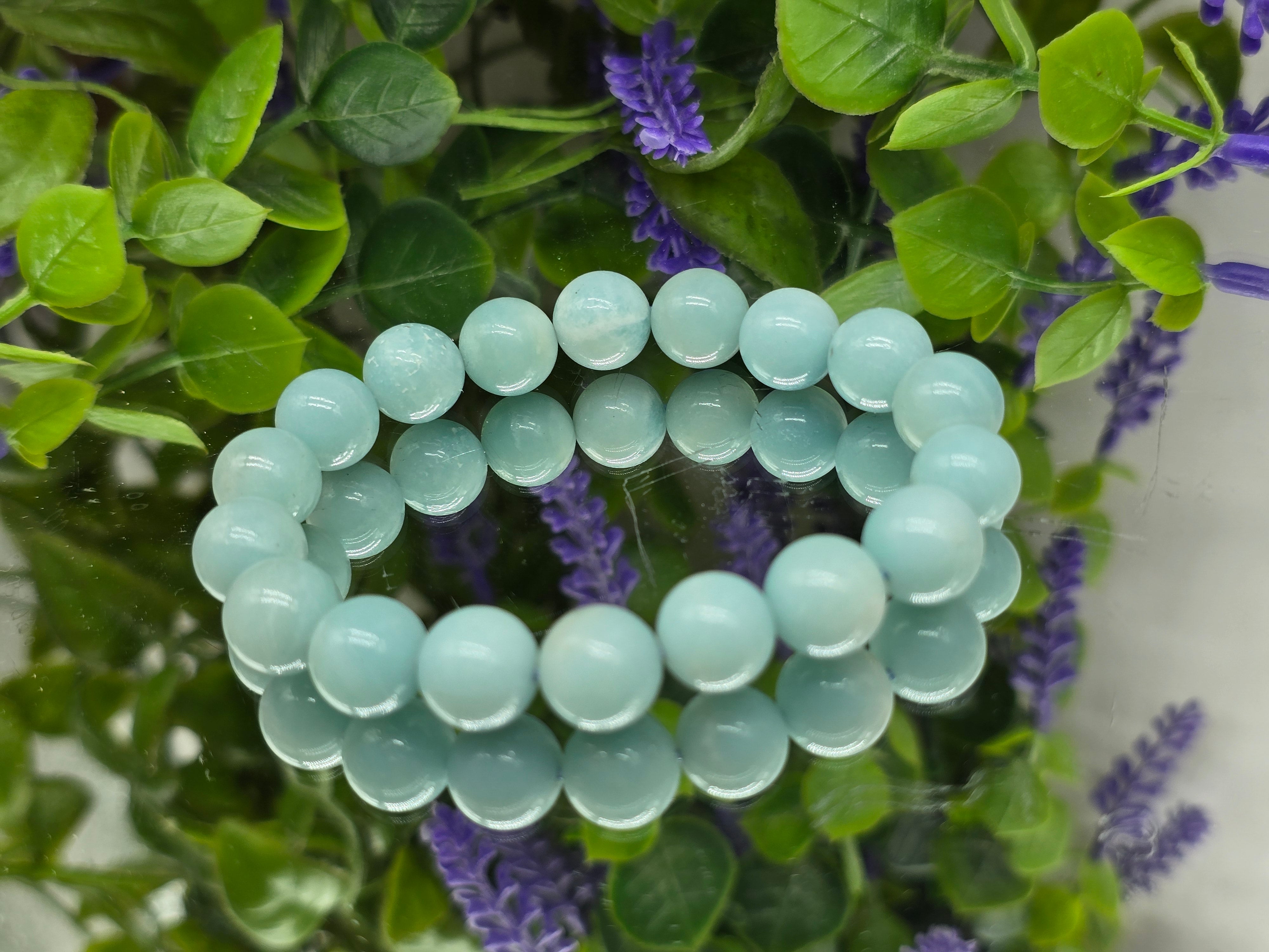 Amazonite Beads Bracelet – Stone of Alignment, Harmony & Truth Crystal Wellness