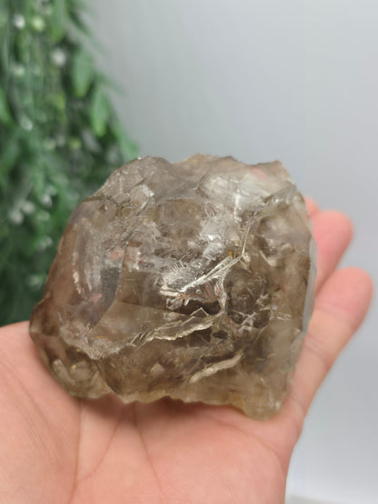 Elestial Quartz Specimen 78 × 68 × 62 mm (Stone of Spiritual Evolution & Divine Wisdom) Crystal Wellness