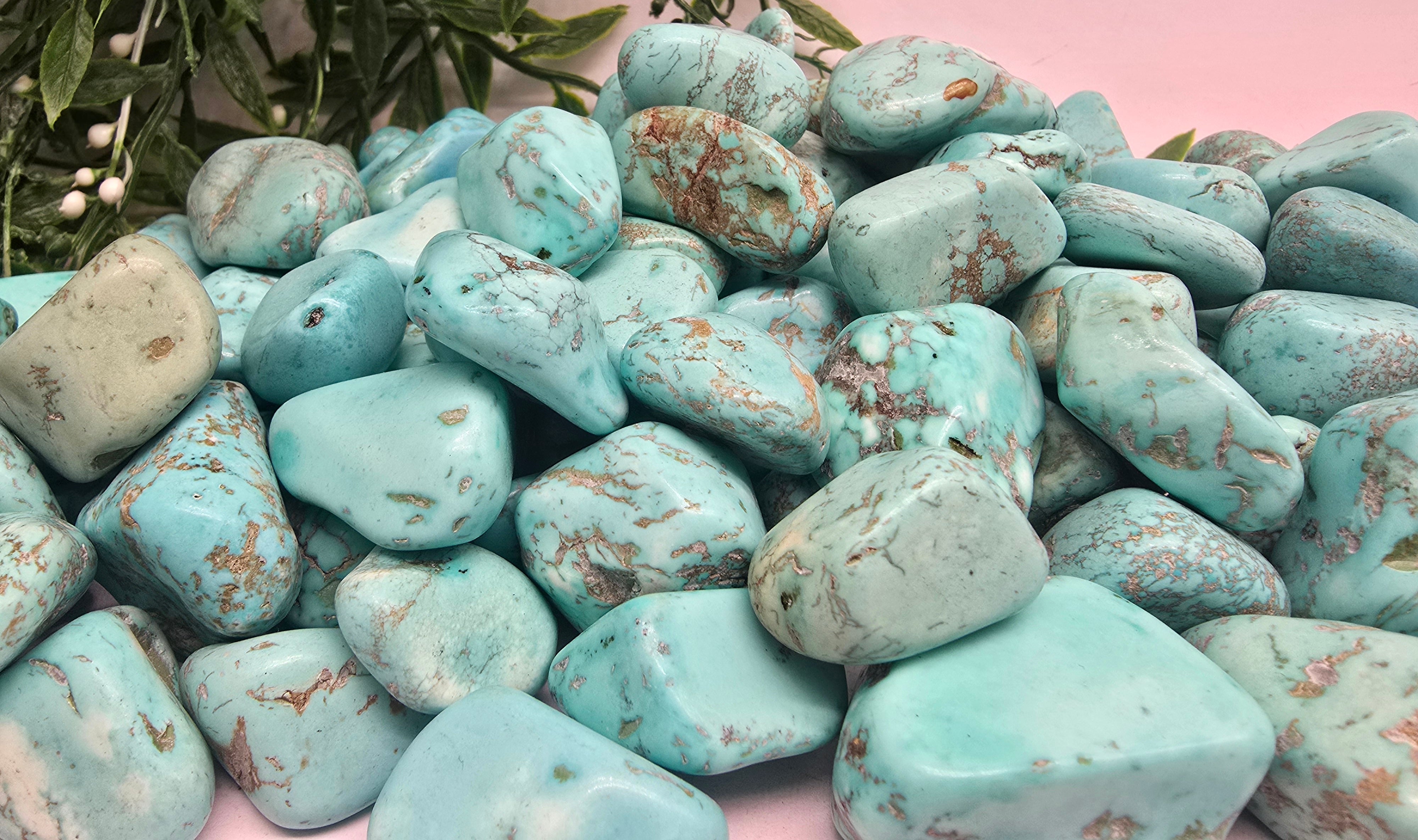 Turquenite Tumbled Stone Crystal Wellness