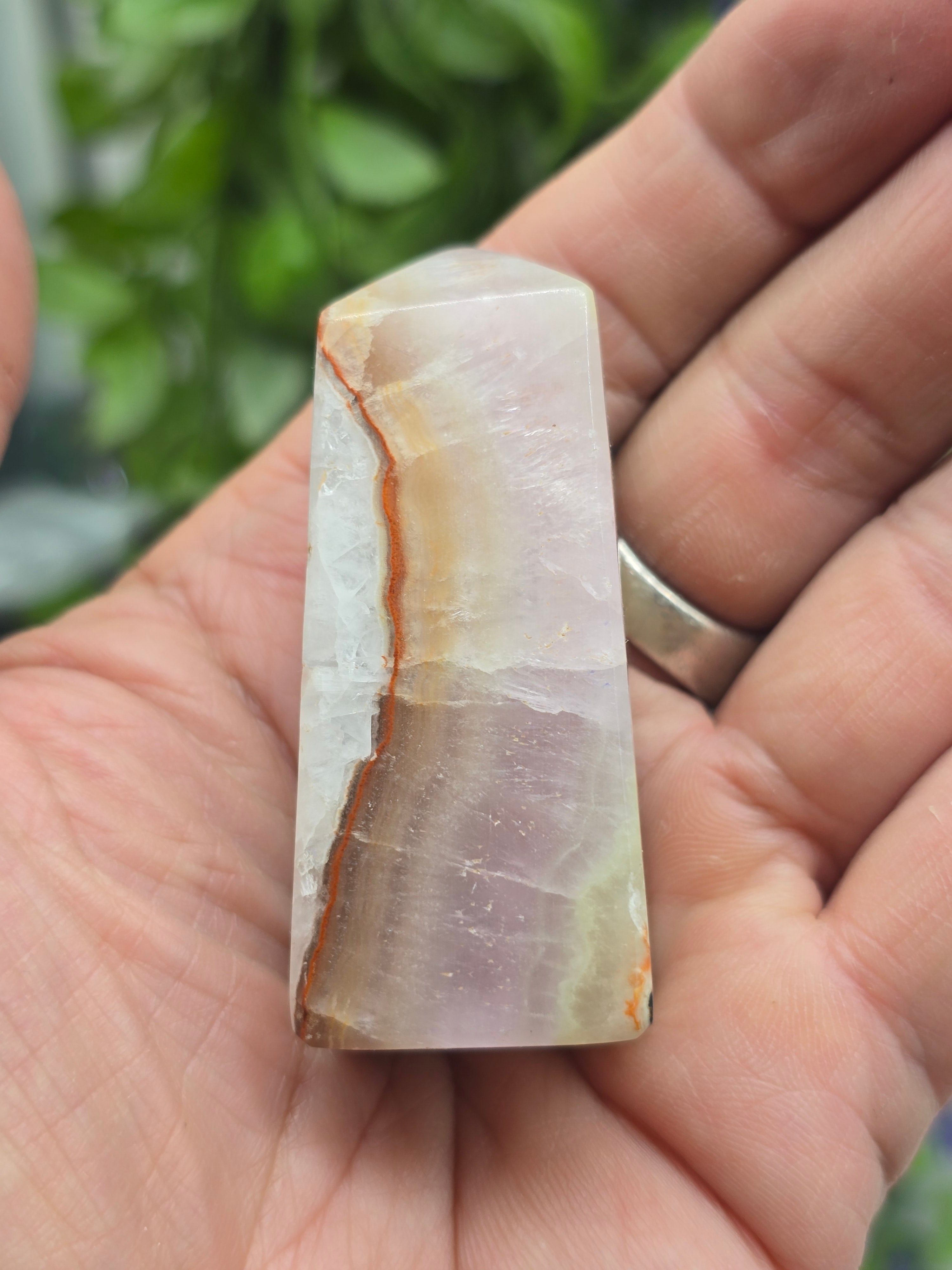Pink Aragonite Point - Stone of Emotional Healing, Inner Peace & Heart-Centred Compassion Crystal Wellness