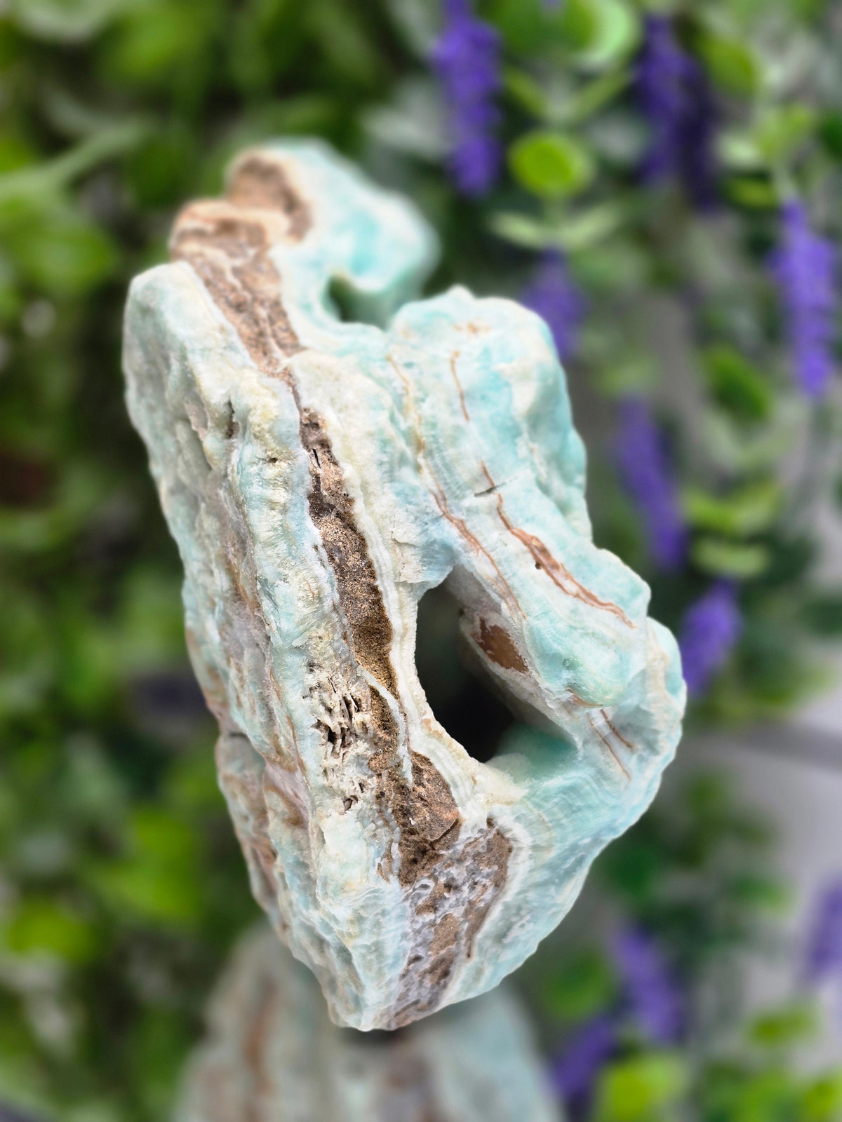 Caribbean Blue Calcite Raw Specimen 1.7kg (Stone of Peace & Emotional Healing) Crystal Wellness