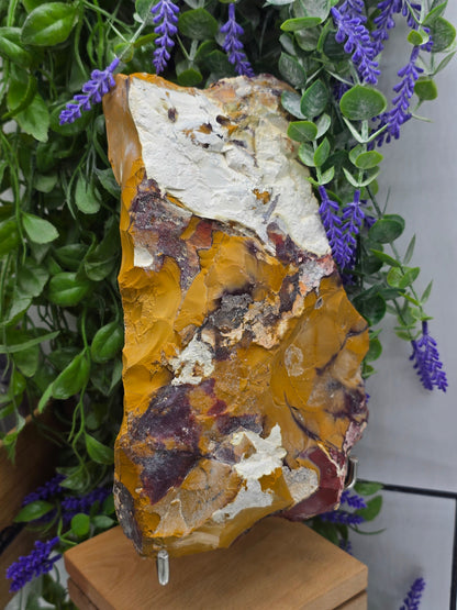 Natural Mookaite Freeform Display – Stone of Strength, Adventure & Inner Balance Crystal Wellness