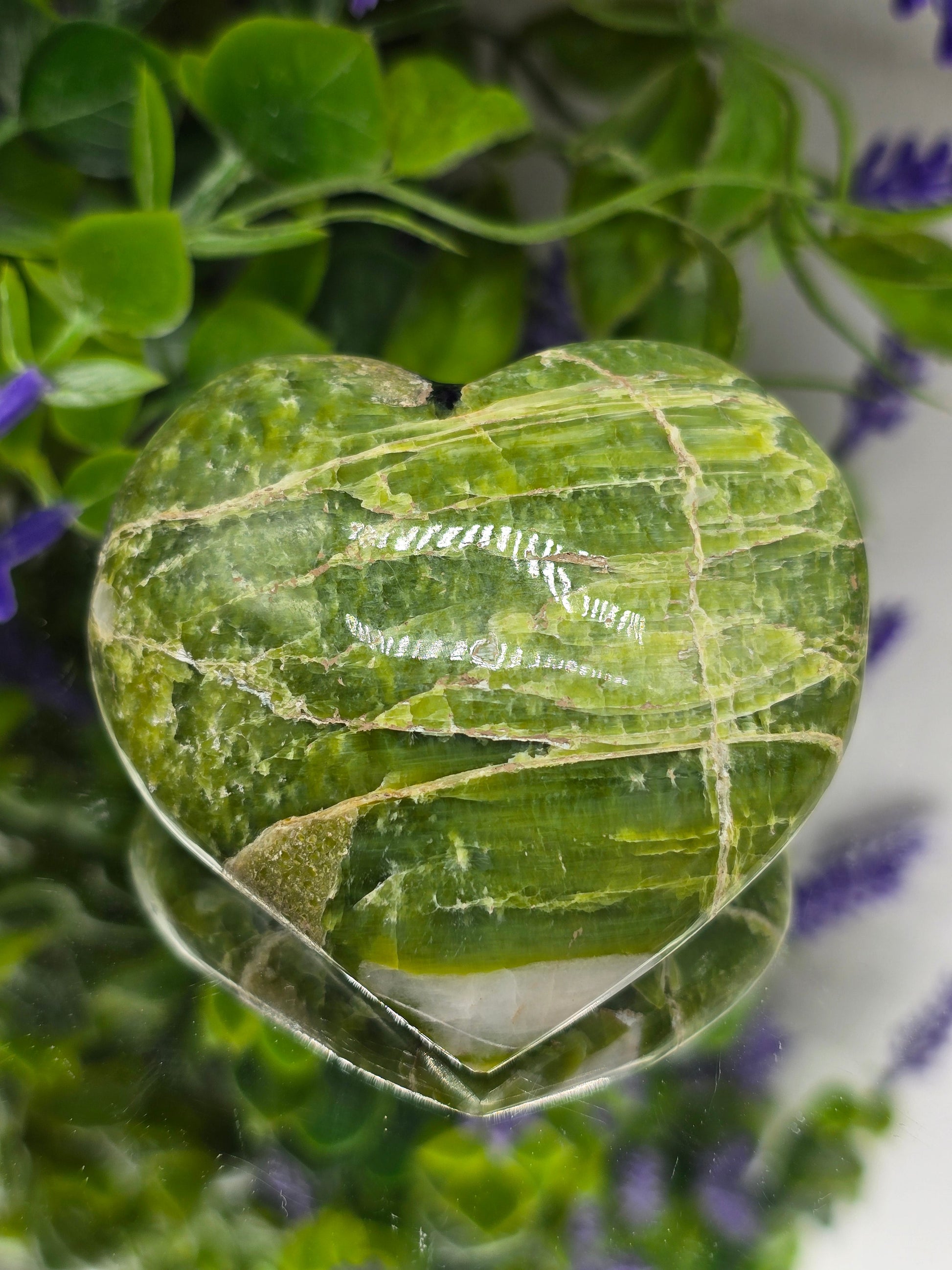 Tremolite Heart – Stone of Healing, Renewal & Heart Chakra Crystal Wellness