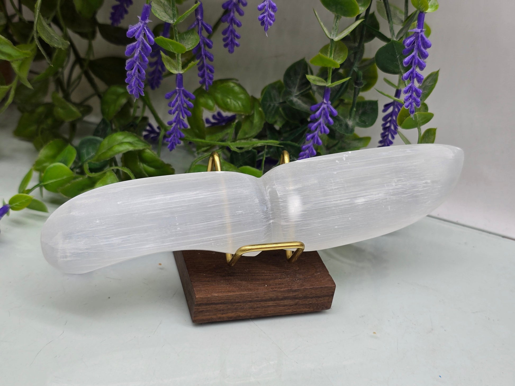 Natural Selenite Spiritual Dagger – Stone of Cleansing, Clarity & Protection Crystal Wellness
