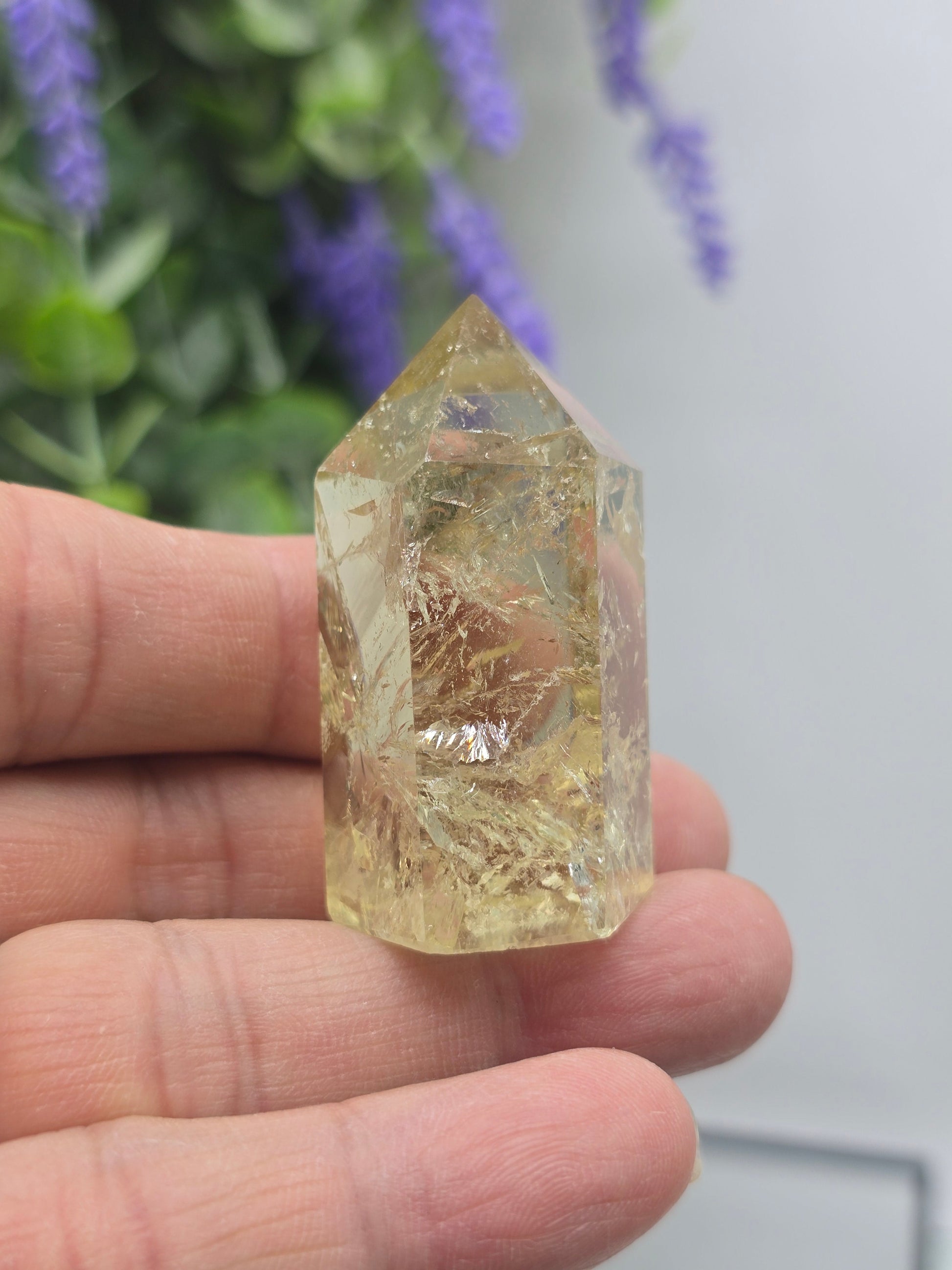 Madagascar Genuine Natural Citrine Point – 48g (Stone of Abundance, Confidence & Manifestation) Crystal Wellness