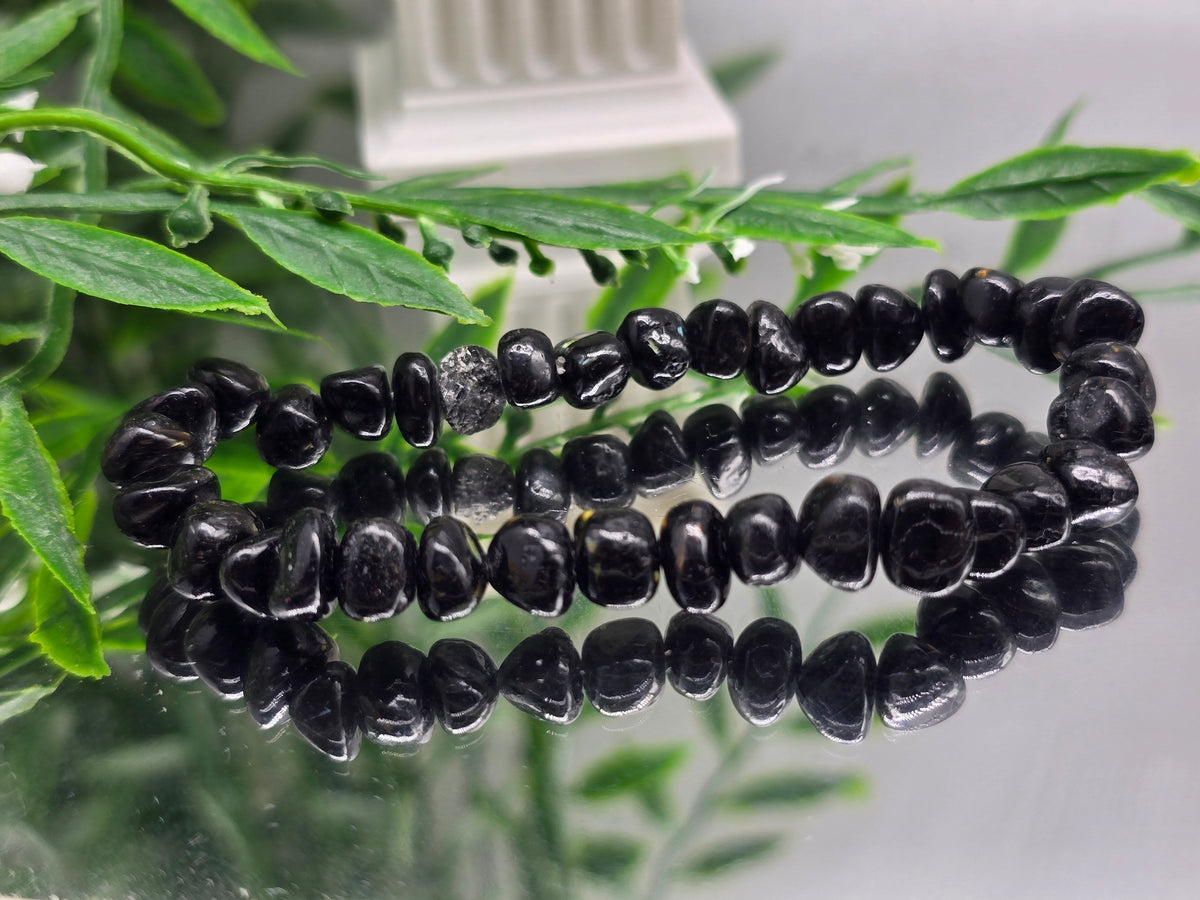 Genuine Nuumite Bracelet | Stone of Ancient Protection, Transformation & Personal Power | 21.23g Crystal Wellness