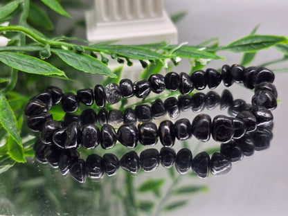 Genuine Nuumite Bracelet | Stone of Ancient Protection, Transformation & Personal Power | 21.23g Crystal Wellness