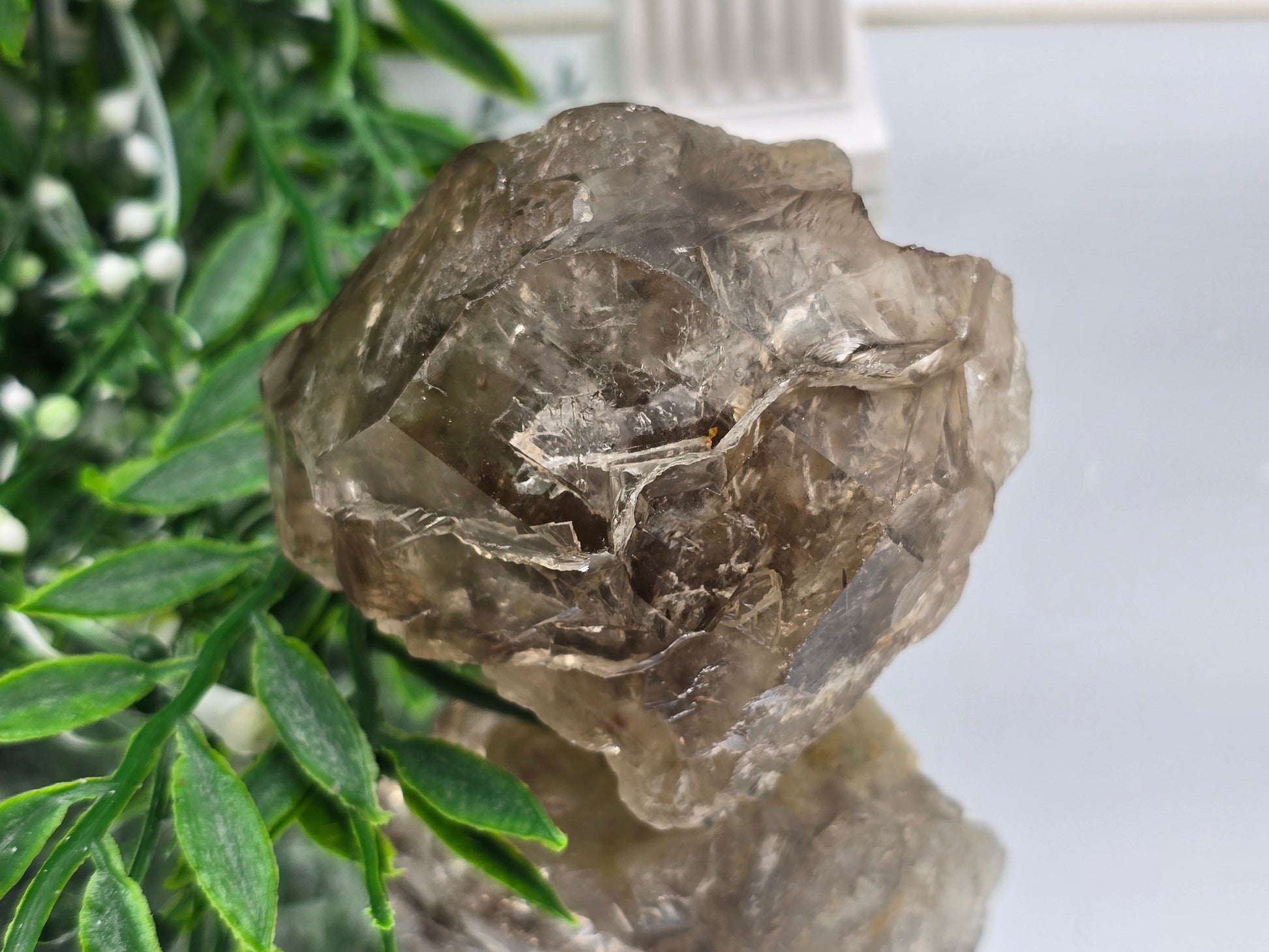 Elestial Quartz Specimen 78 × 68 × 62 mm (Stone of Spiritual Evolution & Divine Wisdom) Crystal Wellness