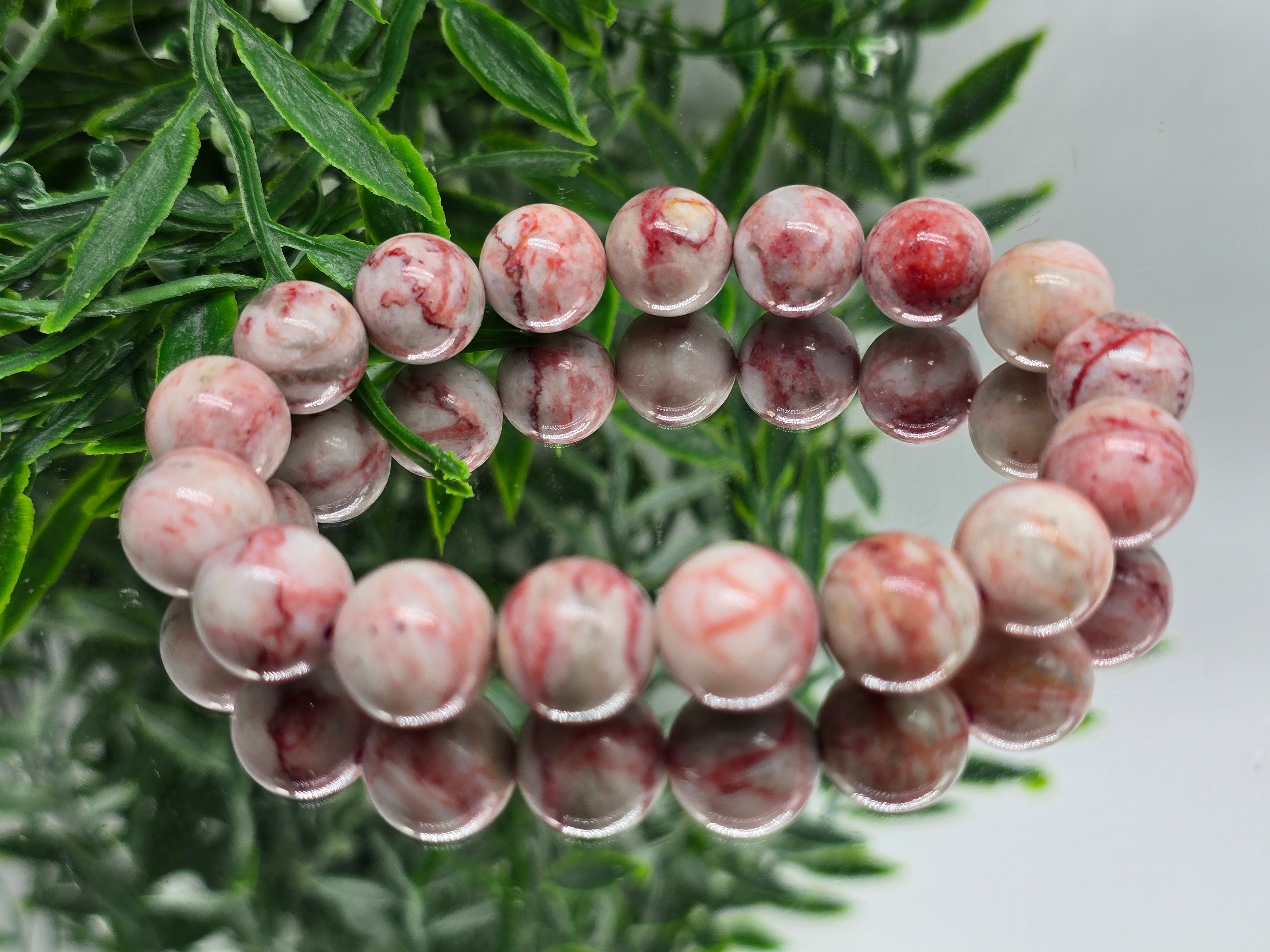 Cinnabar Beads Bracelet – 8mm | 10mm | 12mm Crystal Wellness