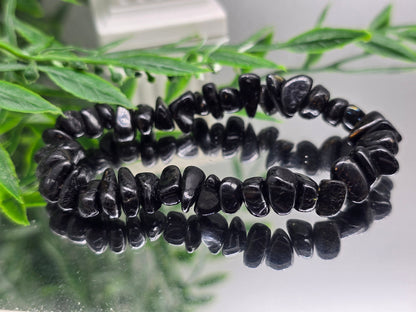 Genuine Nuumite Bracelet | Stone of Ancient Protection, Transformation & Personal Power | 28.38g Crystal Wellness