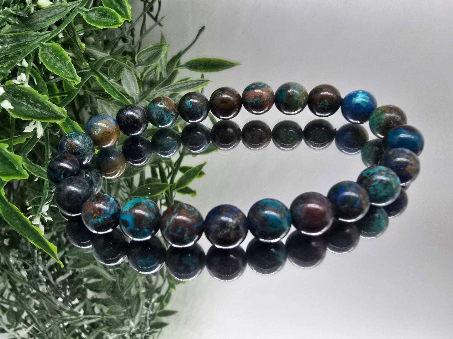 Shattuckite High Grade Beads Bracelet
