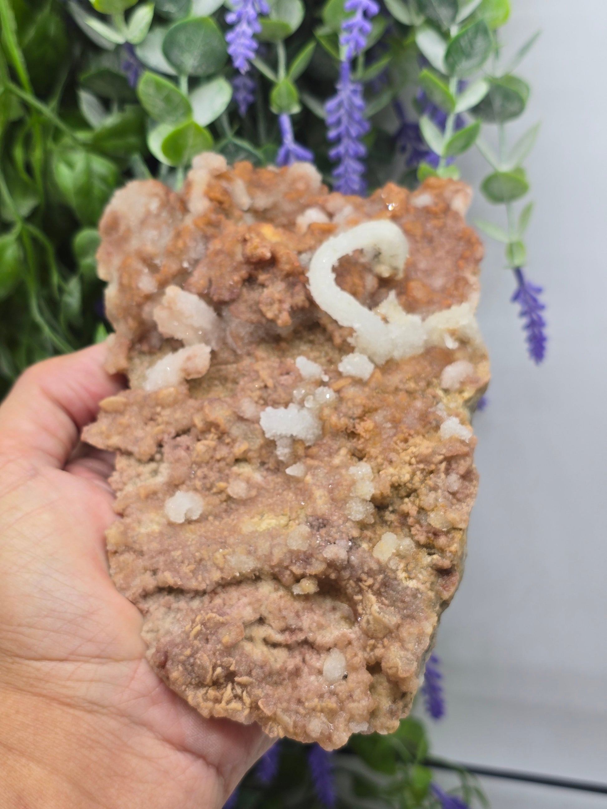 Rare Anandalite Quartz in Matrix – Stone of Joy, Spiritual Awakening & Higher Consciousness | Maharashtra, India Crystal Wellness