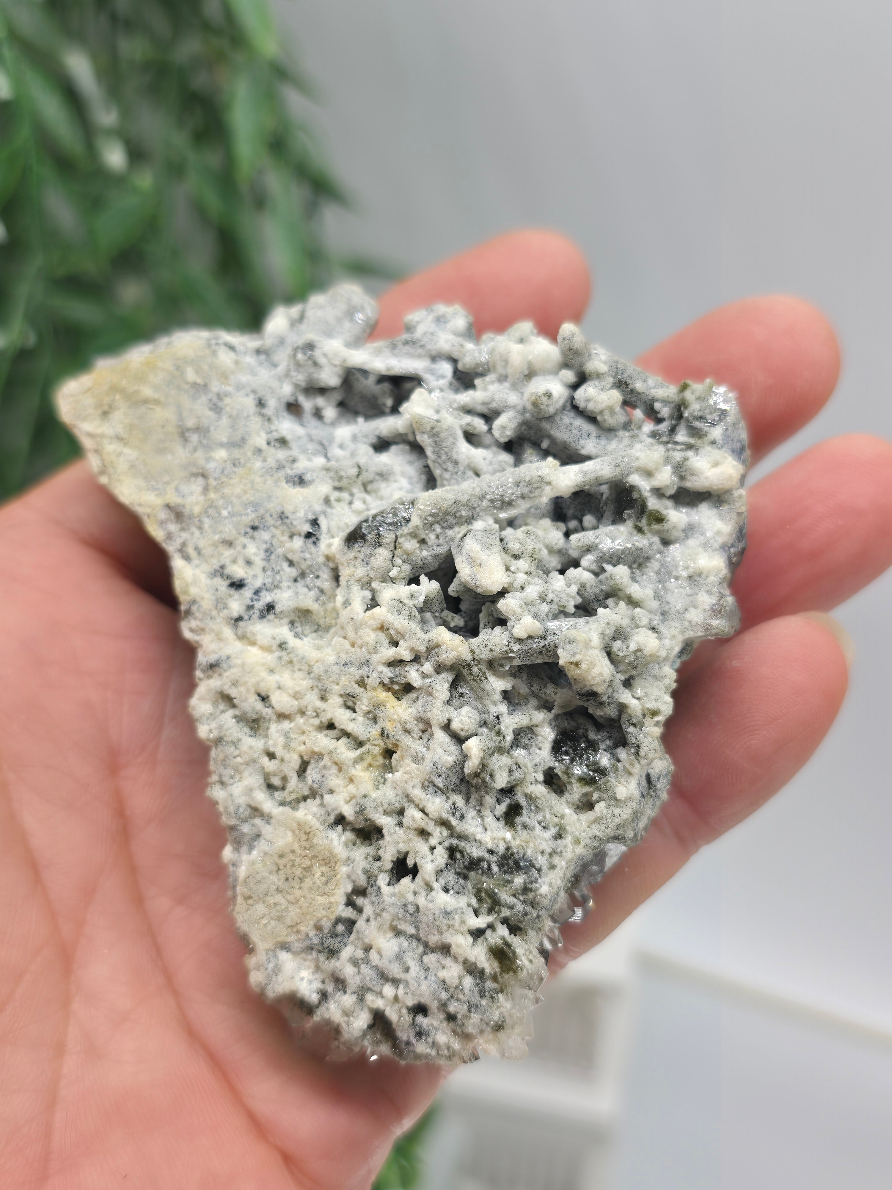 Black Phantom Quartz Cluster 8×8 cm (Stone of Shadow Integration & Spiritual Transformation) Crystal Wellness
