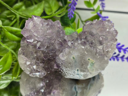Spirit Quartz Cluster | Spiritual Harmony, Growth & Soul Connection | 369g 10x6x6cm Crystal Wellness