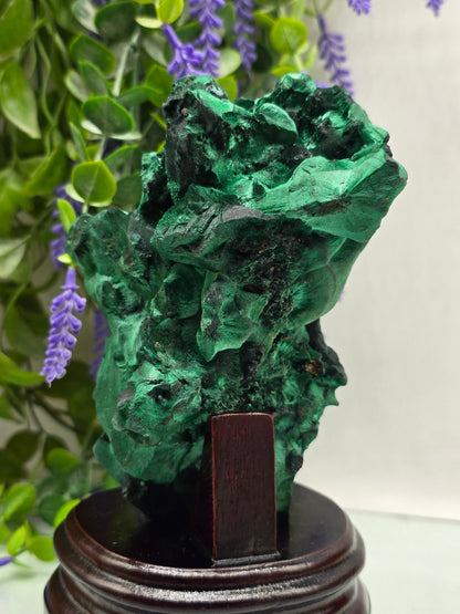 Malachite Polished Freeform Crystal Wellness