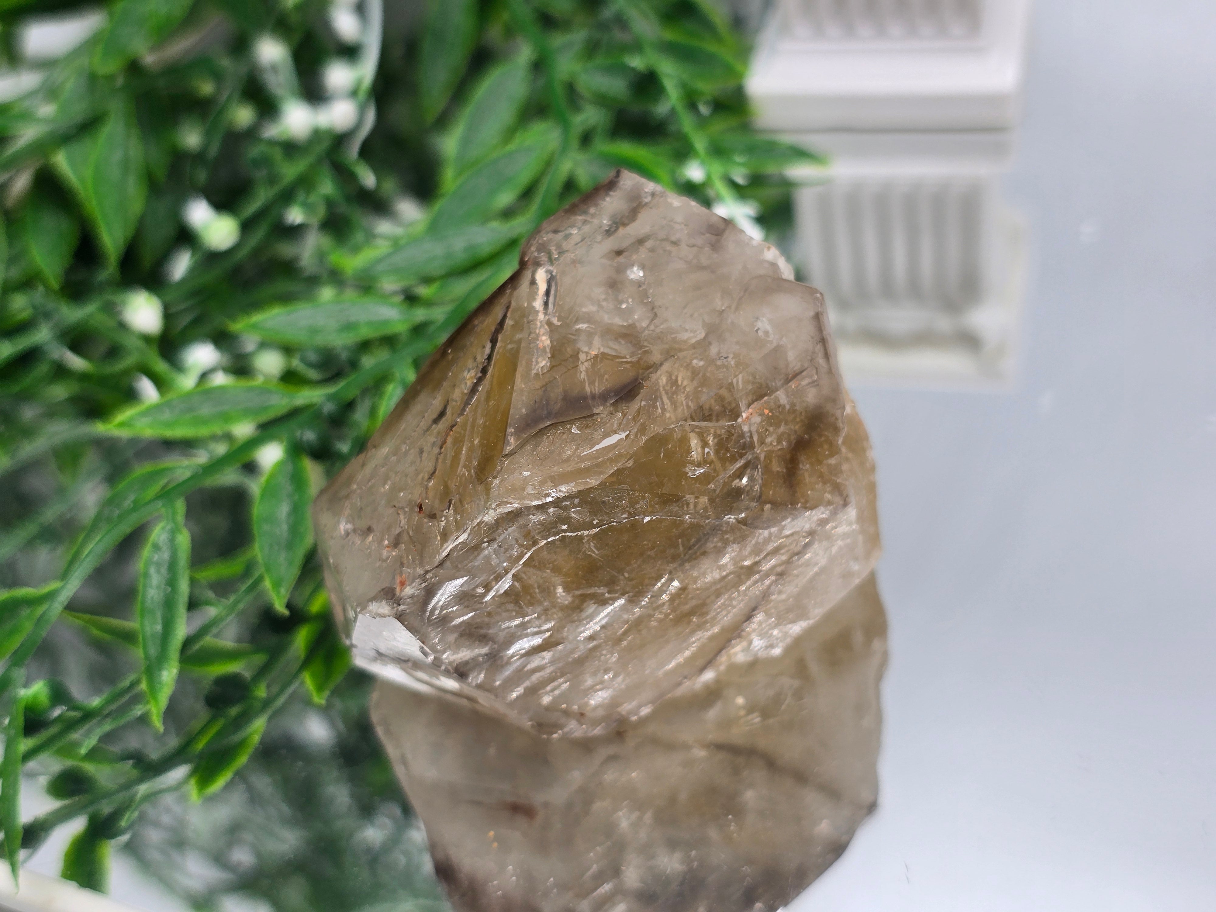 Elestial Quartz Specimen 8 × 7 × 6 cm (Stone of Ancient Wisdom & Spiritual Ascension) Crystal Wellness
