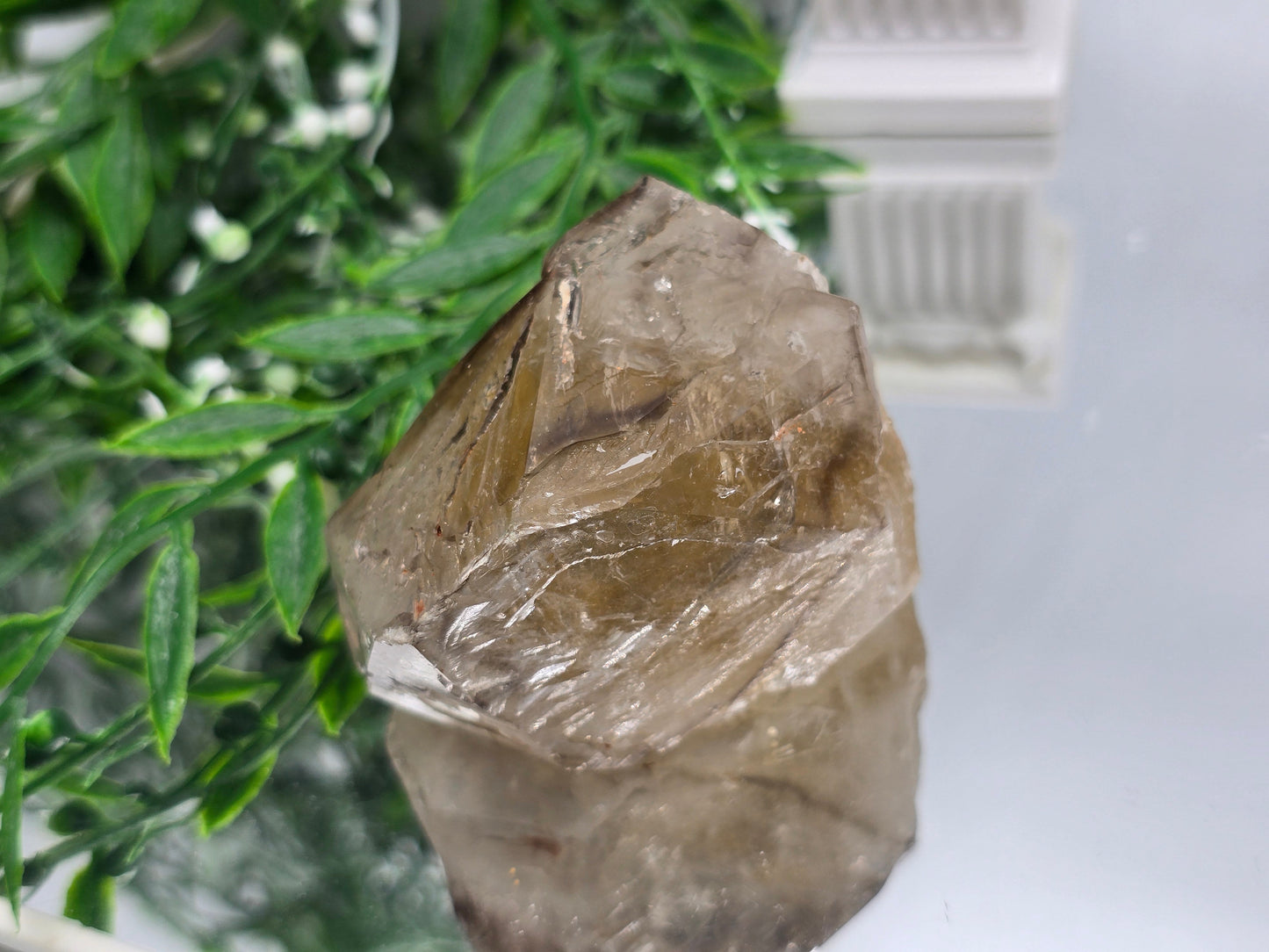 Elestial Quartz Specimen 8 × 7 × 6 cm (Stone of Ancient Wisdom & Spiritual Ascension) Crystal Wellness