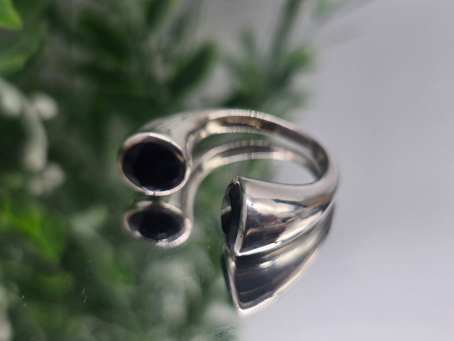 Iolite Sterling Silver Ring “Vision Path” – Size 8 | Intuition, Focus & Inner Guidance Crystal Jewelry Crystal Wellness