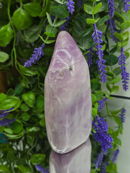 Kunzite Freeform – Stone of Divine Love, Calm & Emotional Healing Crystal Wellness