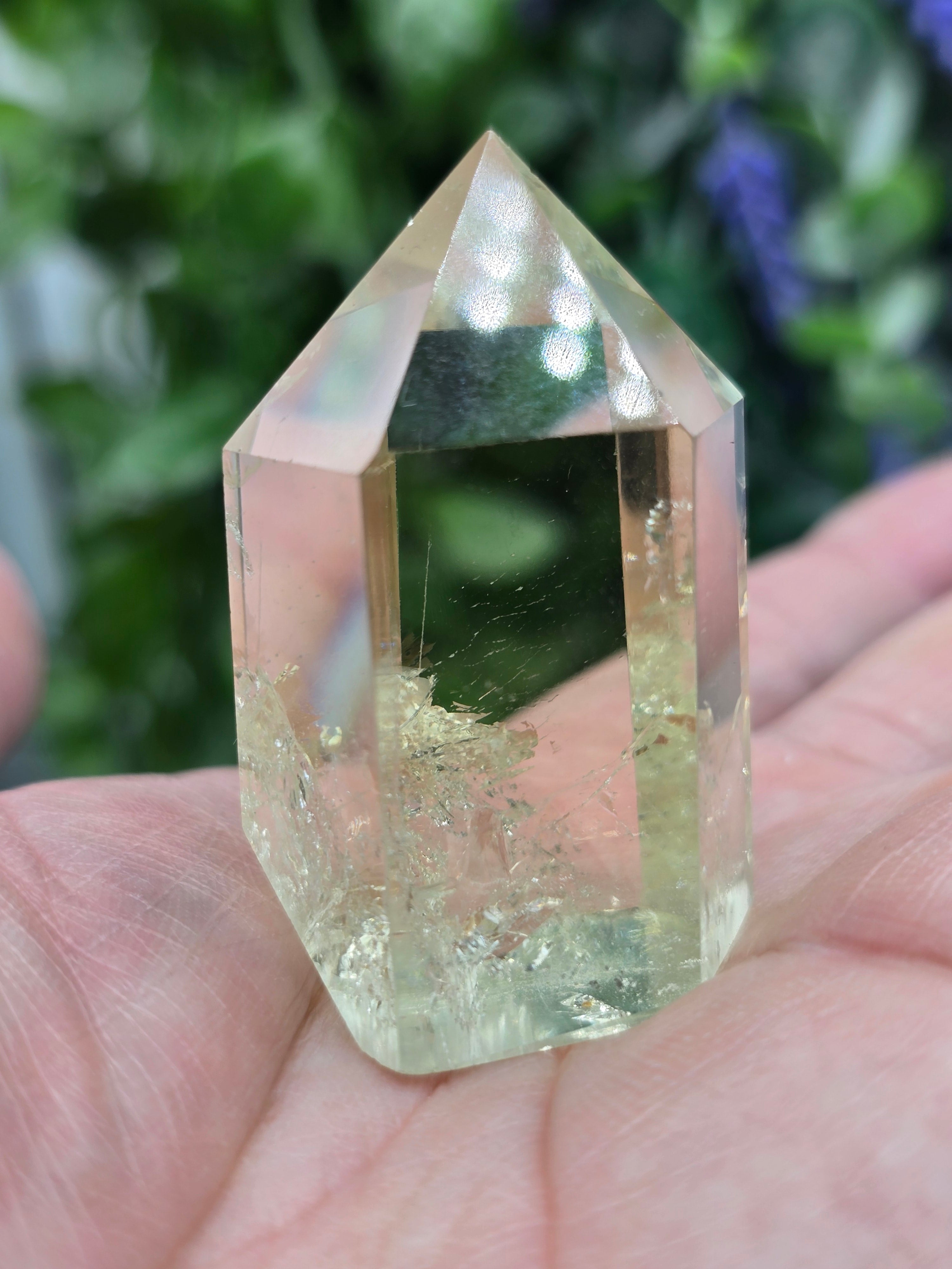 Genuine Natural Citrine Point – Stone of Abundance, Joy & Success Crystal Wellness