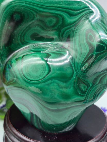 Fibrous Malachite High Grade 34 Grams Crystal Wellness