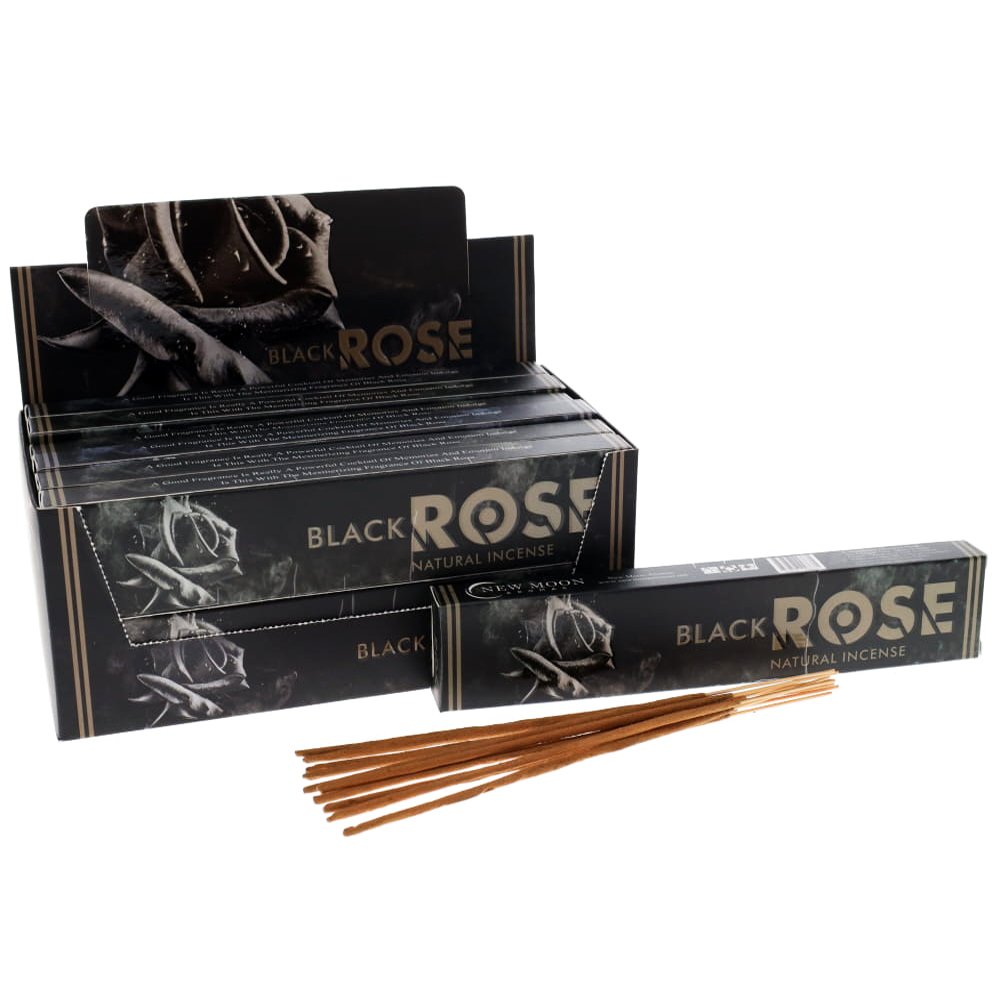 New Moon - Black Rose Incense New Moon