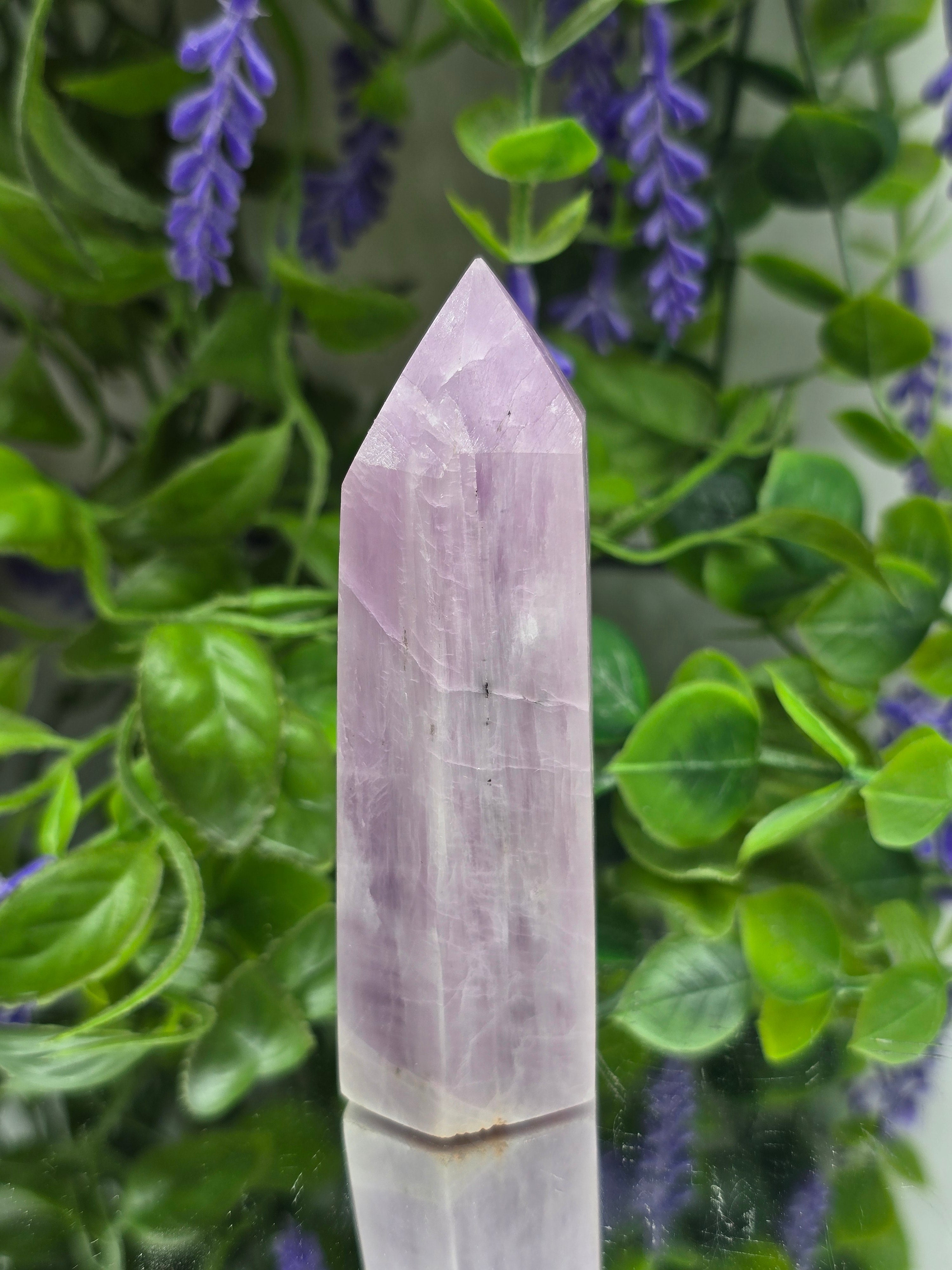 Kunzite Tower Crystal Wellness
