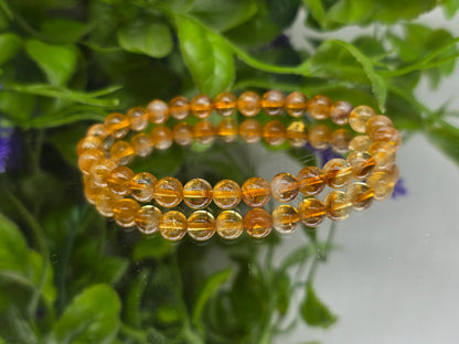 Congo-Style Citrine Bracelet (Stone of Abundance & Solar Empowerment)