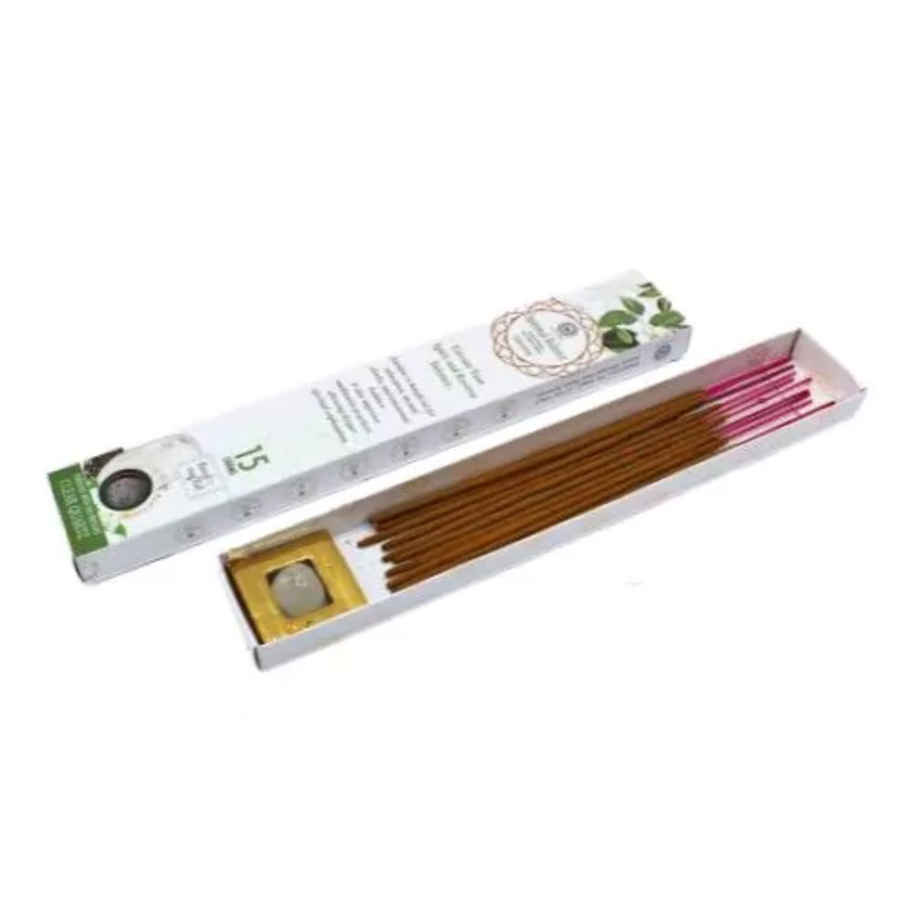 Spiritual Balance Incense 12 Stick with Clear Quartz Crystal Wellness
