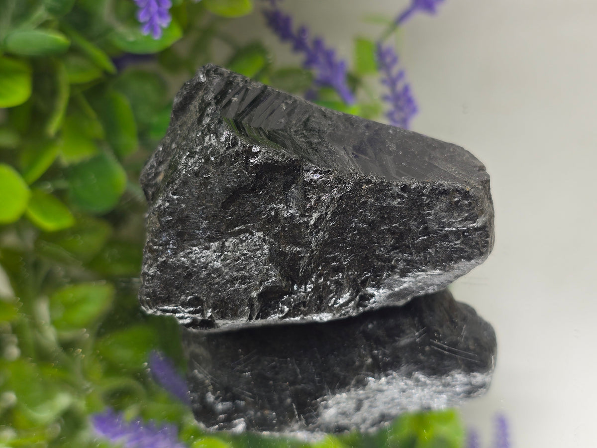 Premium Quality Natural Black Tourmaline Raw – Stone of Protection, Grounding & Energy Shield Crystal Wellness
