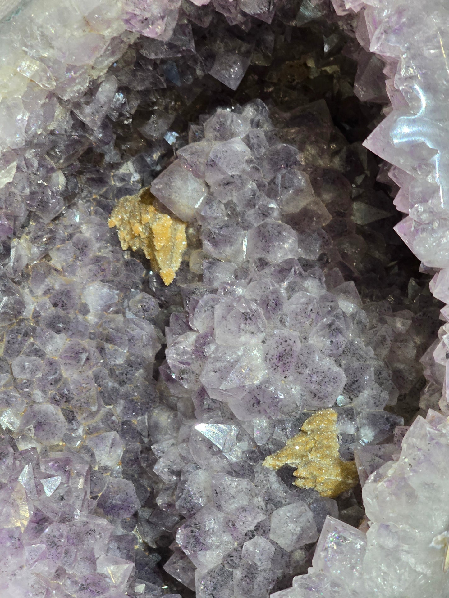 Natural Amethyst Geode with Rare Sparkle Goethite 15.8kg - Spiritual Grounding, Intuition & Inner Transformation Crystal Wellness