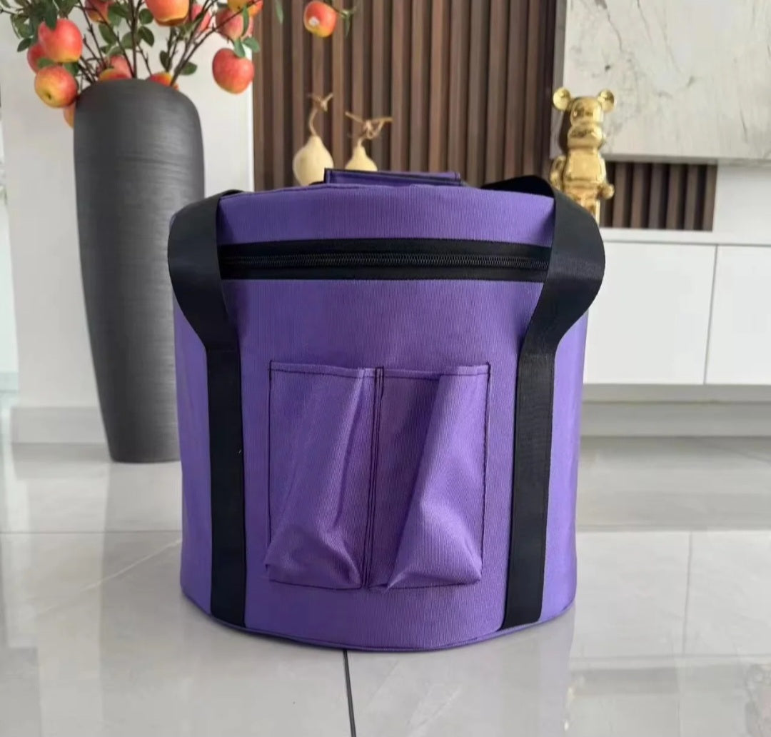 Premium Crystal Singing Bowl Bag – Padded Protection & Sacred Travel Case for Sound Healing Bowls Crystal Wellness