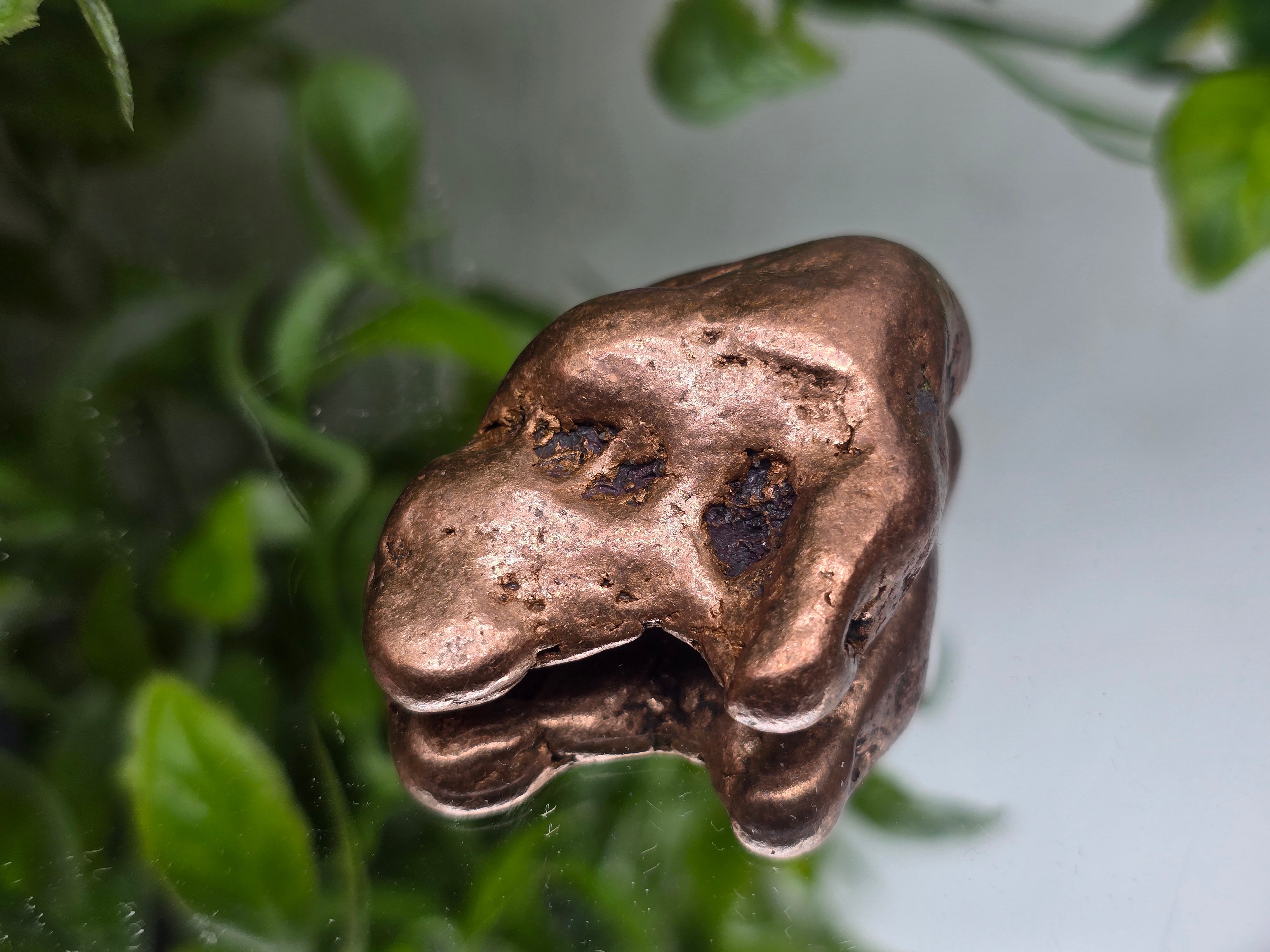 Michigan Native Copper Nugget (Stone of Vital Life Force & Earthly Abundance) Crystal Wellness