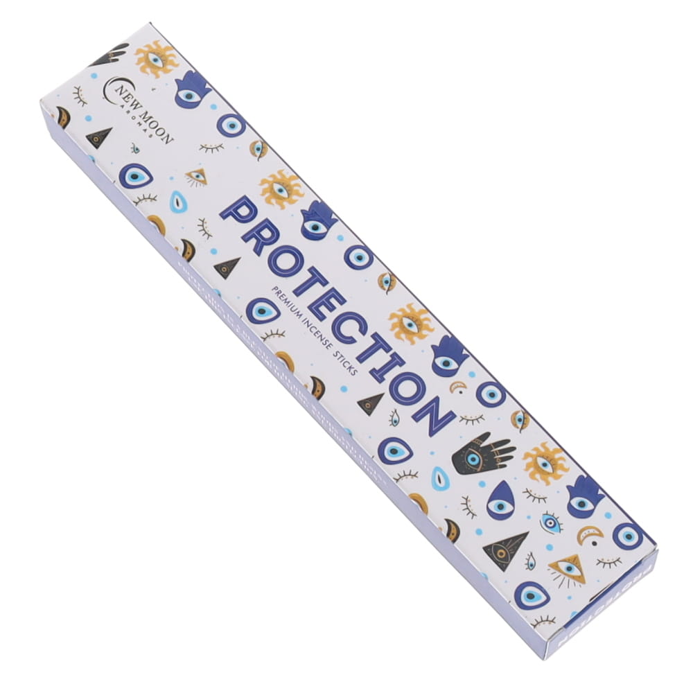 Protection Incense 15gms Sticks New Moon | 3 Boxes Value Pack Crystal Wellness