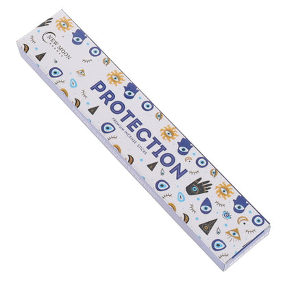 Protection Incense 15gms Sticks New Moon | 3 Boxes Value Pack Crystal Wellness