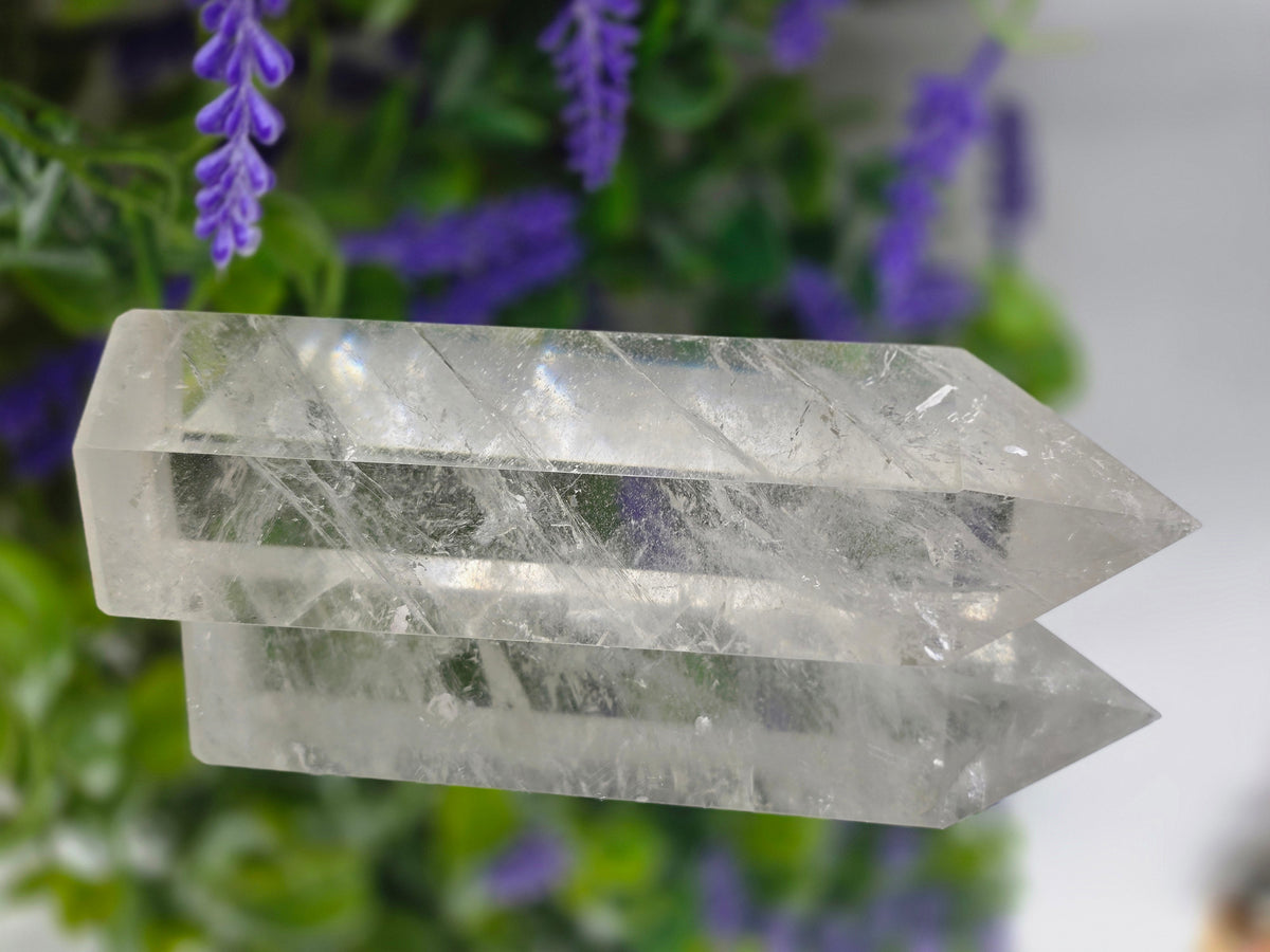 Clear Quartz Tower – Stone of Clarity, Amplification & Ultimate Power | 0.5kgs Crystal Wellness
