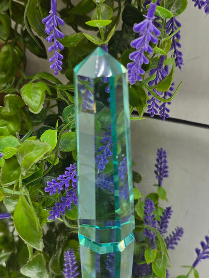 Blue Obsidian Point – 9cm
Stone of Calm, Protection & Inner Clarity Crystal Wellness