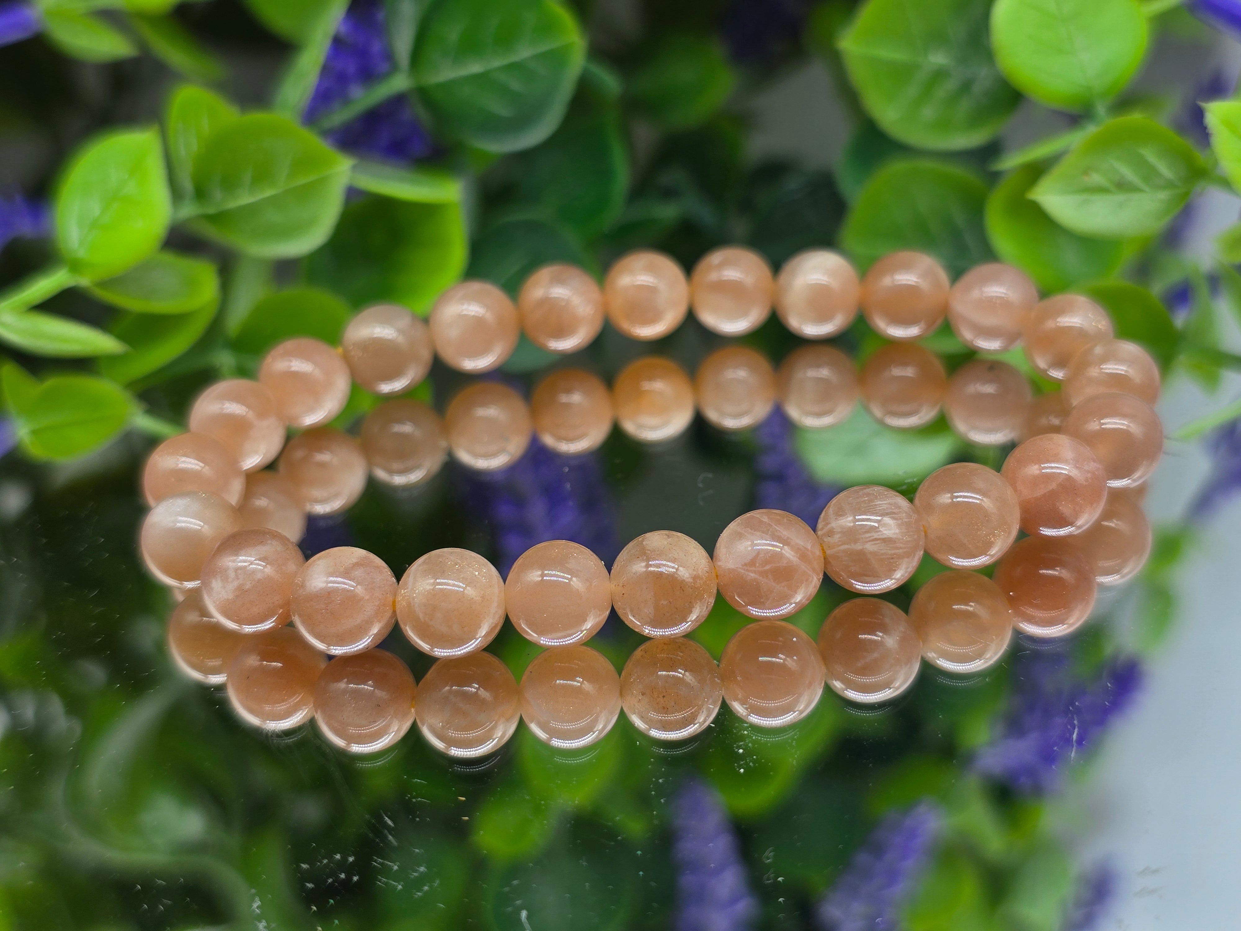 Sunstone Beads Bracelet Crystal Wellness