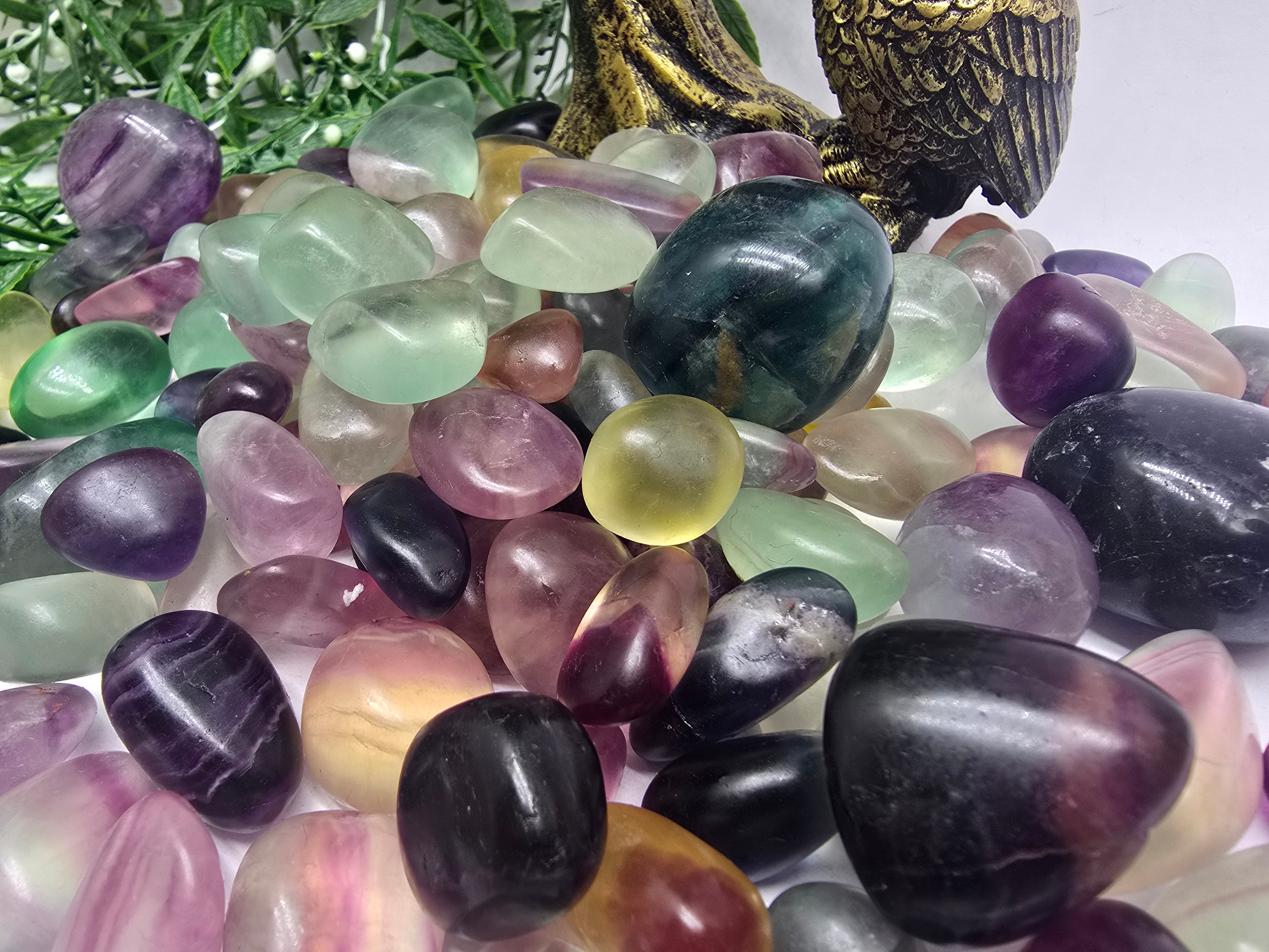 Fluorite Tumbled Stone Crystal Wellness